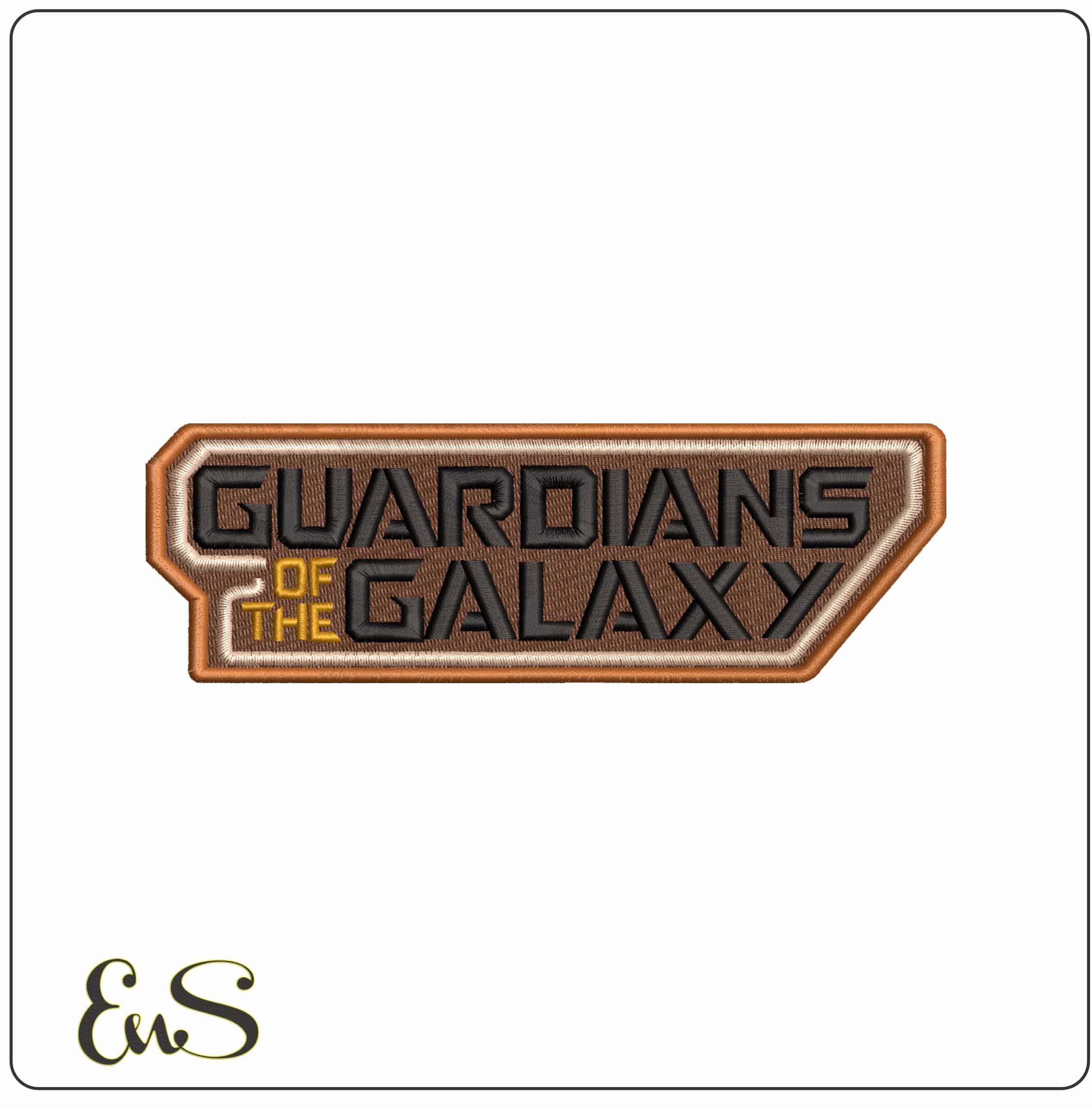 Guardians of the Galaxy- Elegant embroidery design file - instant download