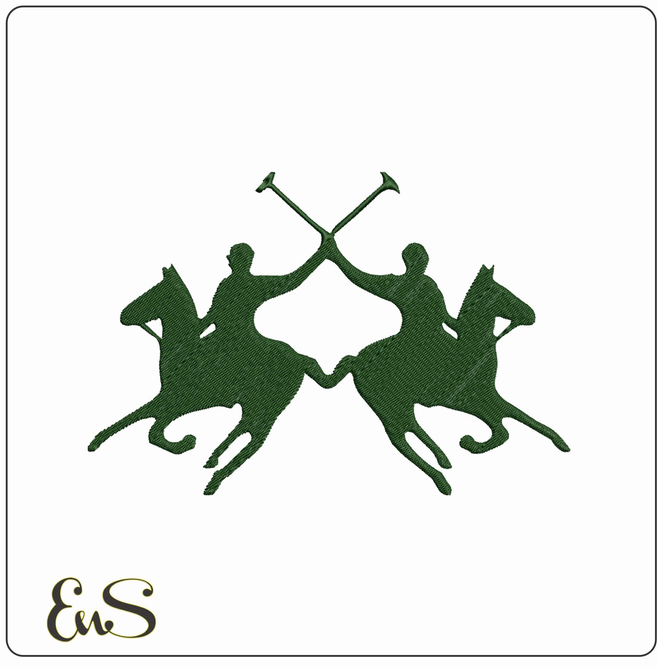 La Martina Polo- Elegant embroidery design file - instant download