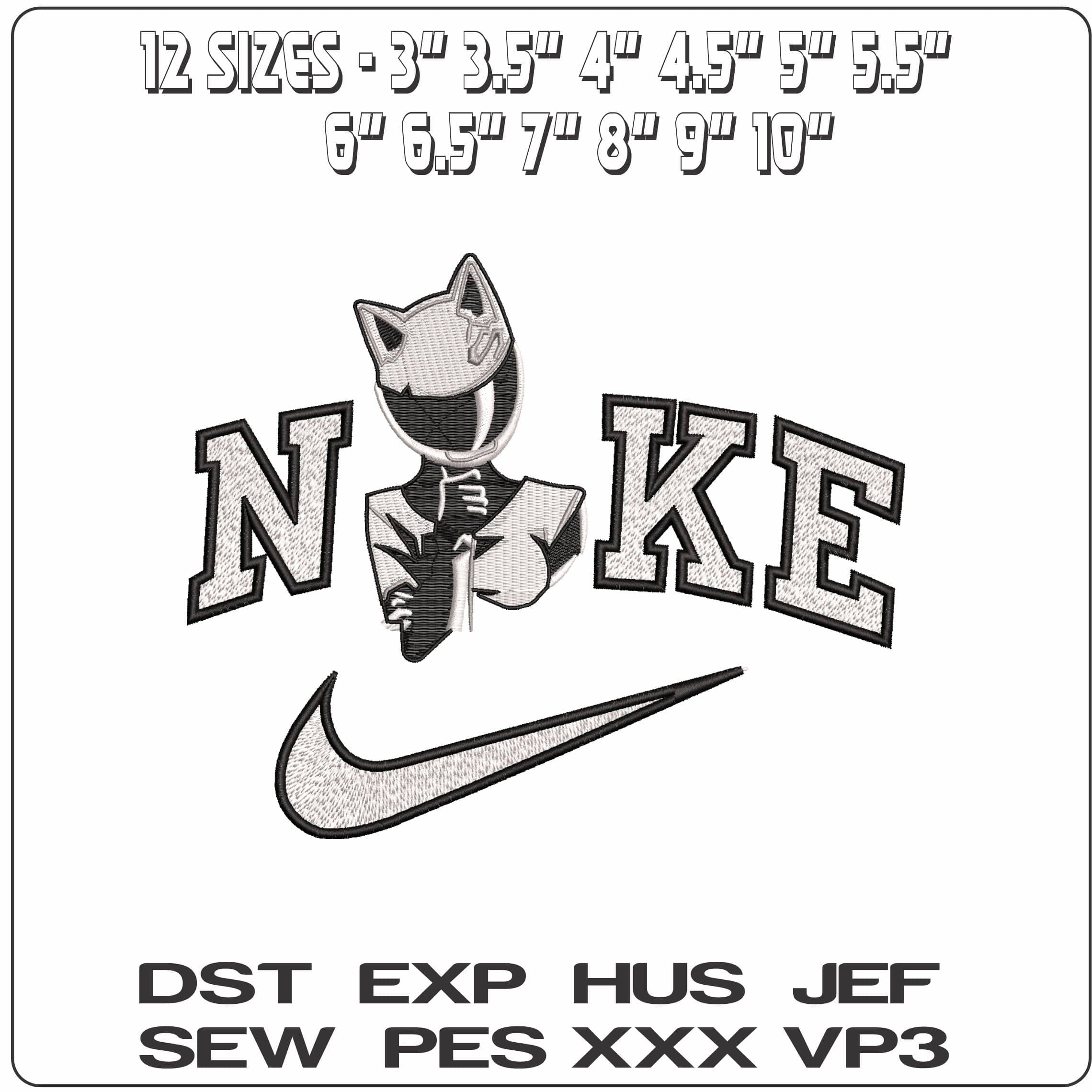 Nike Celty Sturluson Durara Anime- Elegant embroidery design file - instant download — view 2