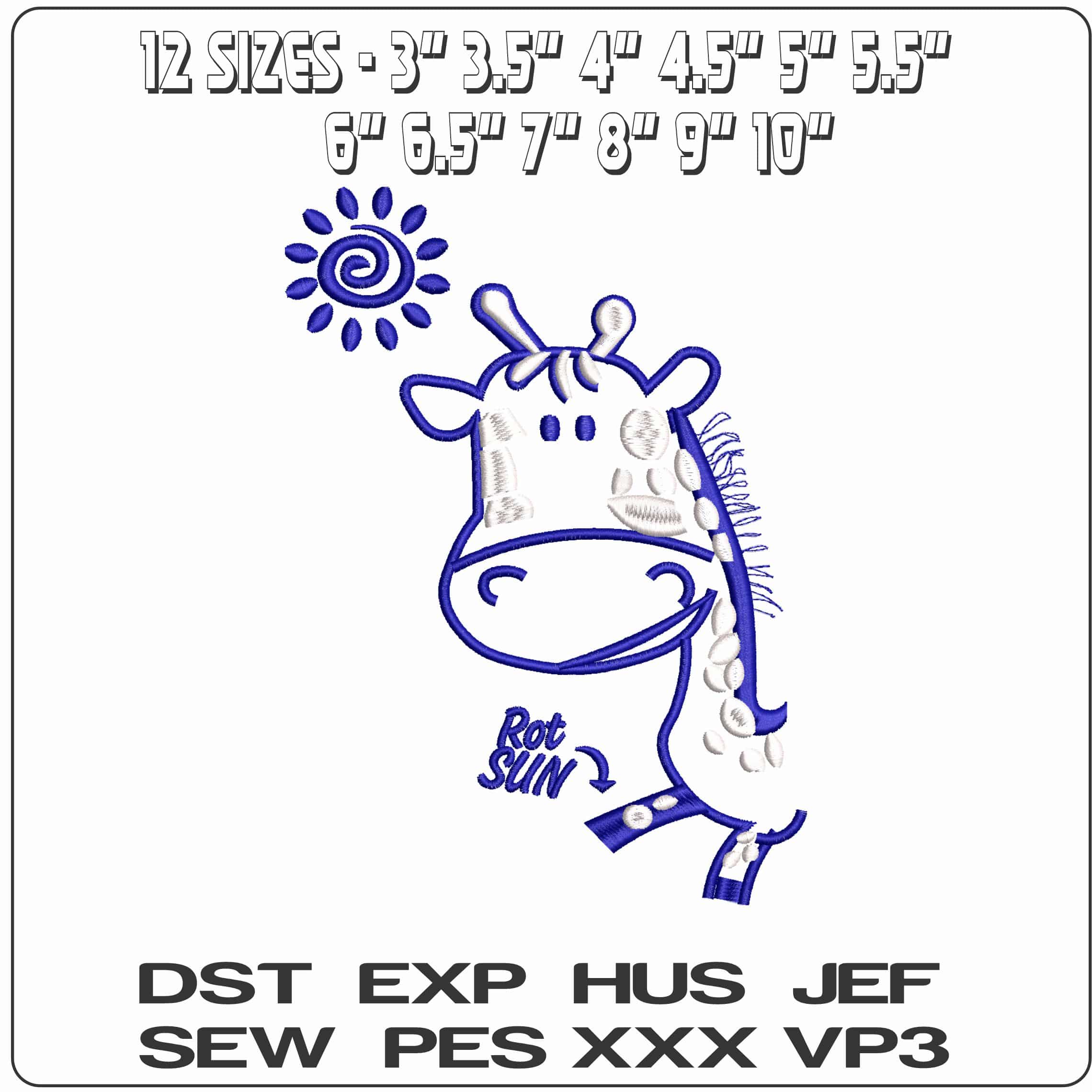 Rot Sun- Elegant embroidery design file - instant download — view 2