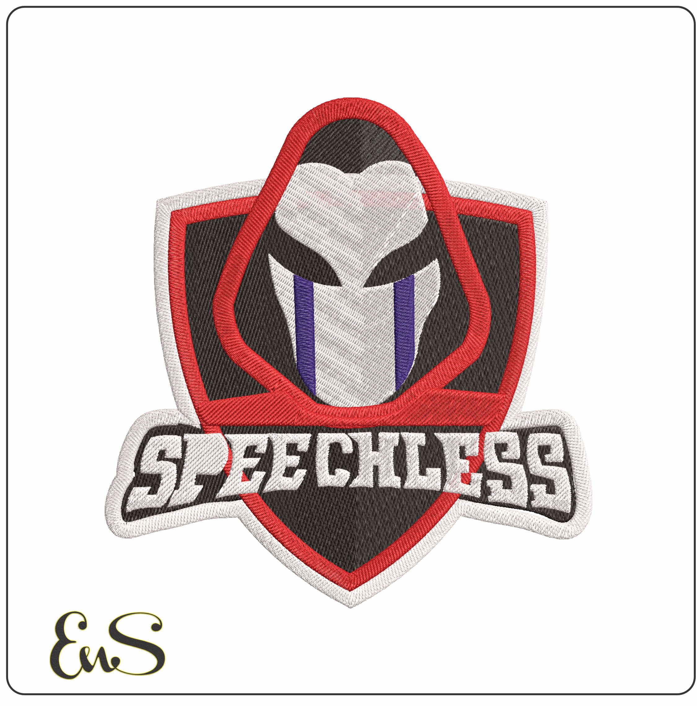Speechless Firefly- Elegant embroidery design file - instant download