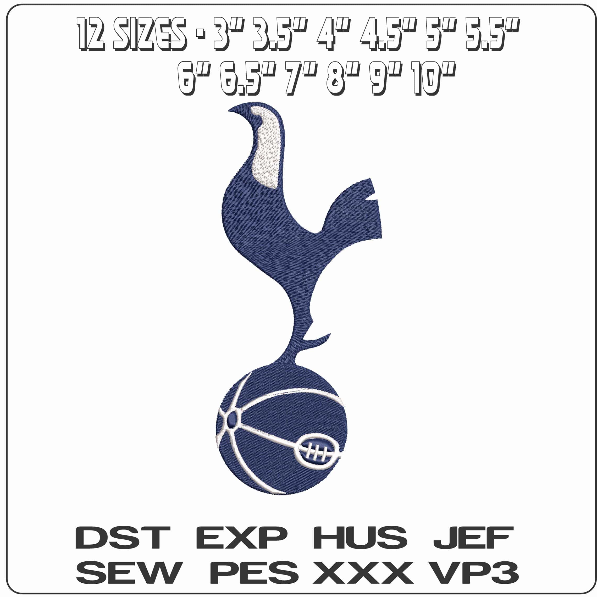 Spurs white Satin- Elegant embroidery design file - instant download — view 2