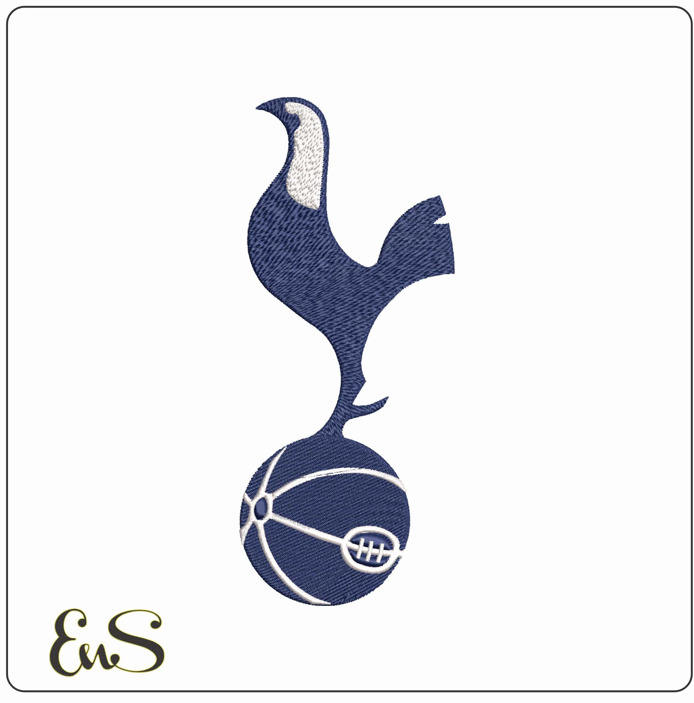 Spurs white Satin- Elegant embroidery design file - instant download