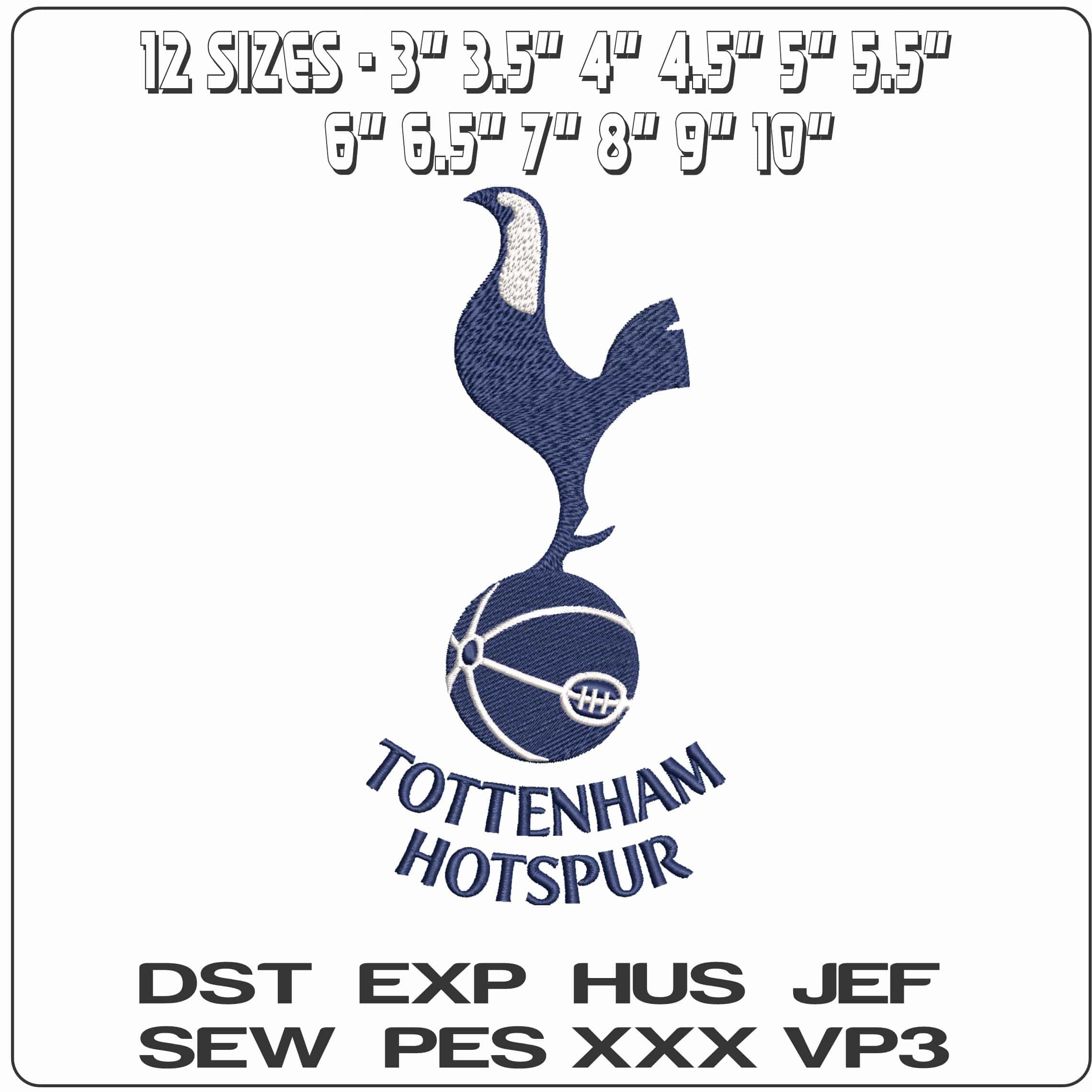 Spurs white Satin With Name- Elegant embroidery design file - instant download — view 2