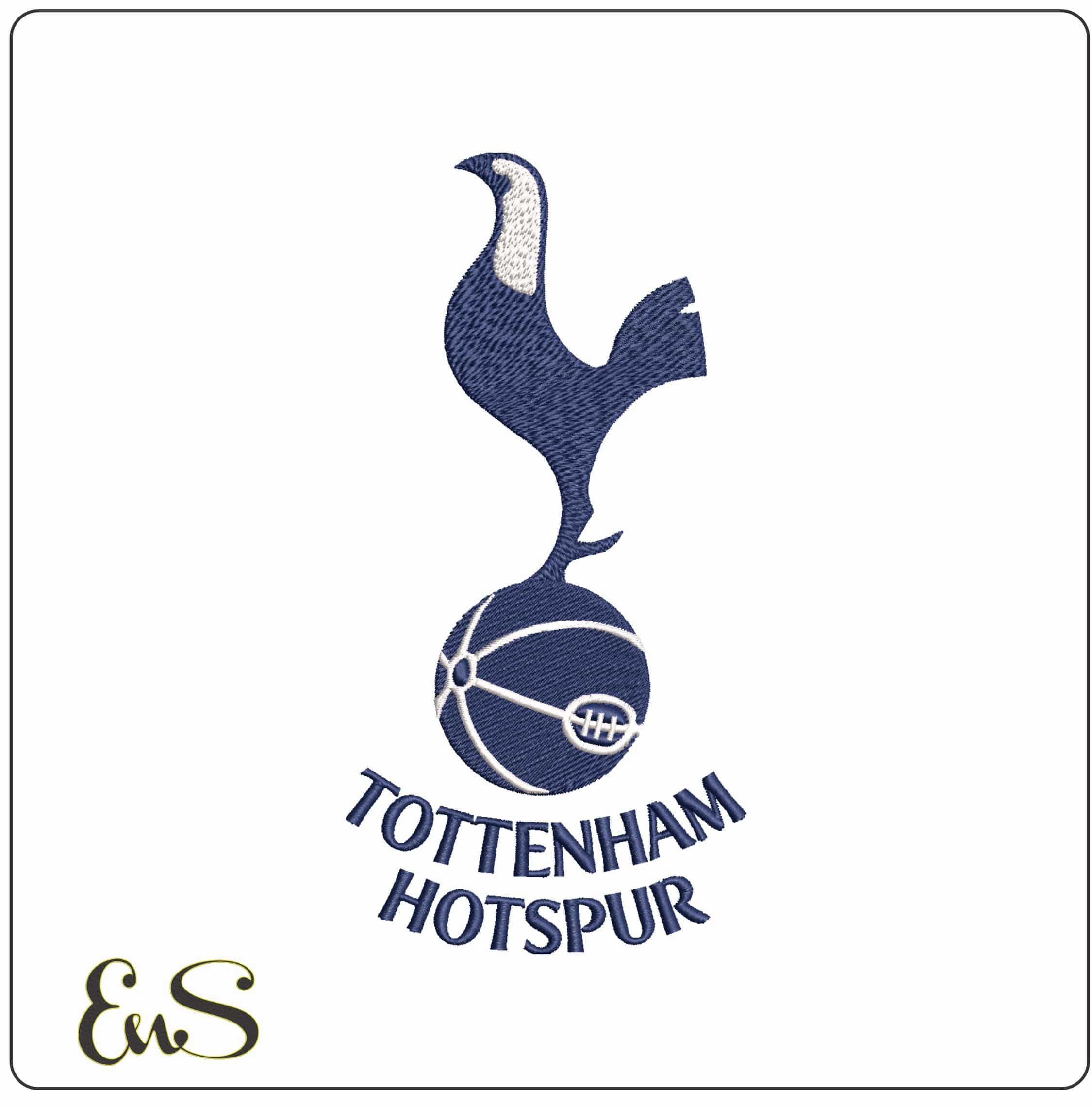 Spurs white Satin With Name- Elegant embroidery design file - instant download
