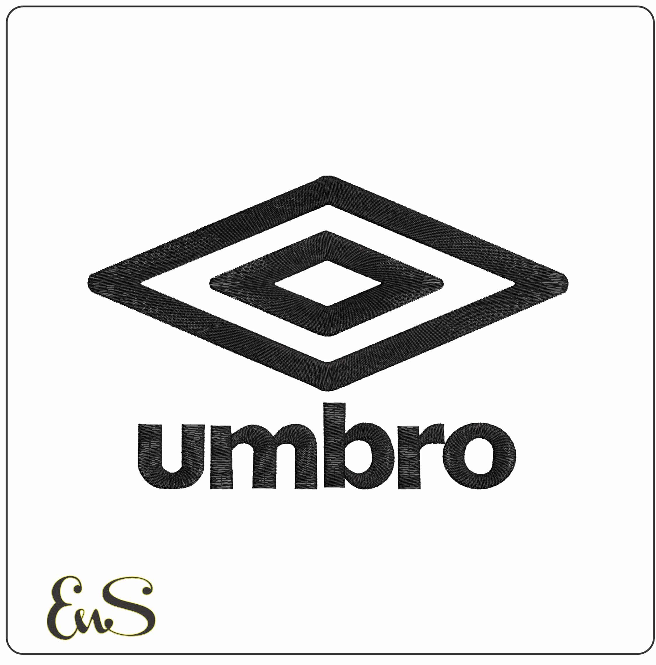 umbro Logo- Elegant embroidery design file - instant download
