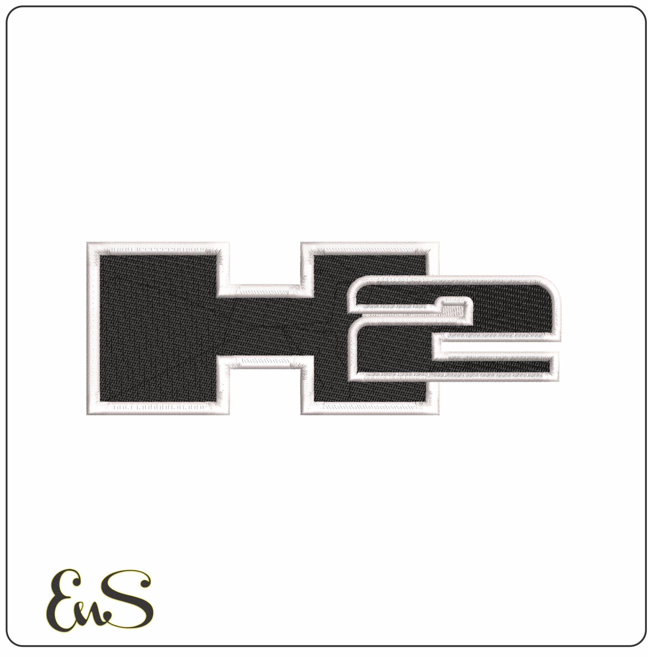 H2 Hummer - Elegant embroidery design file - instant download