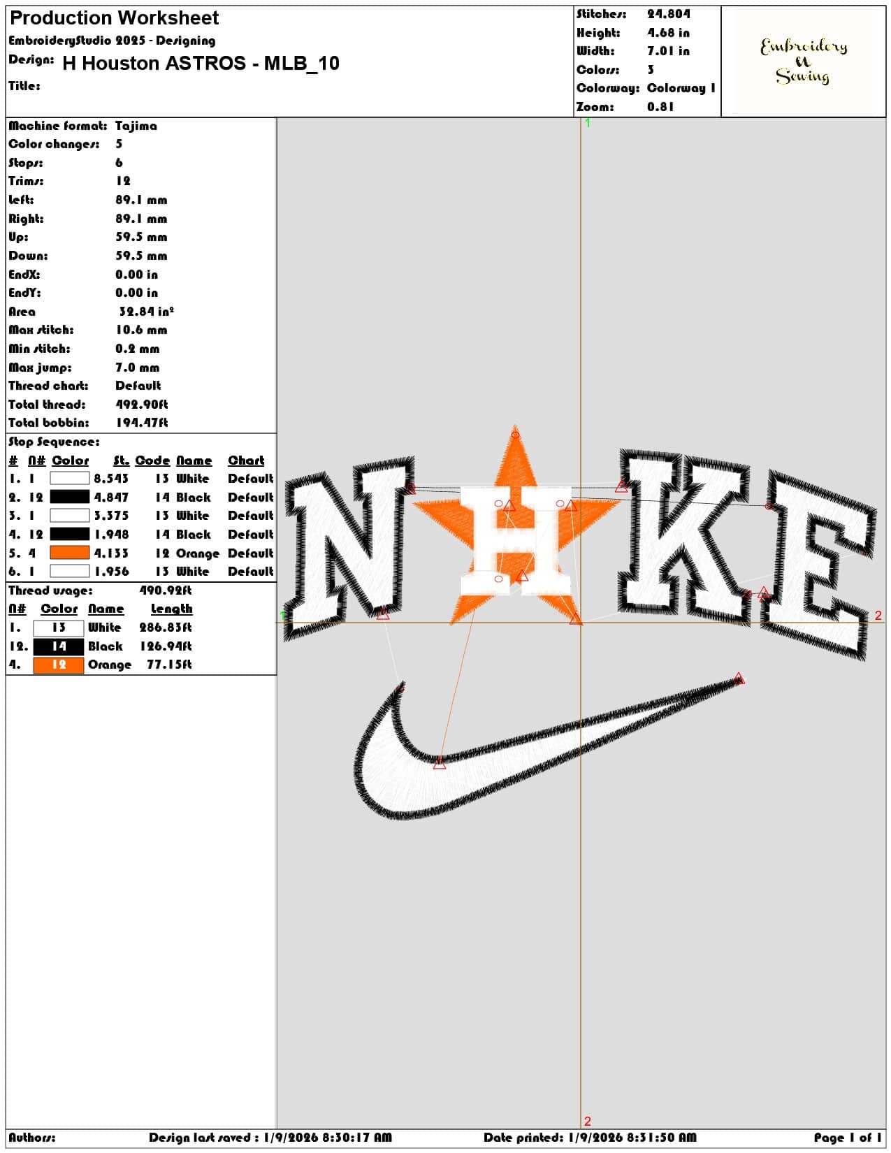 H Houston ASTROS MLB - Elegant embroidery design file - instant download — view 3