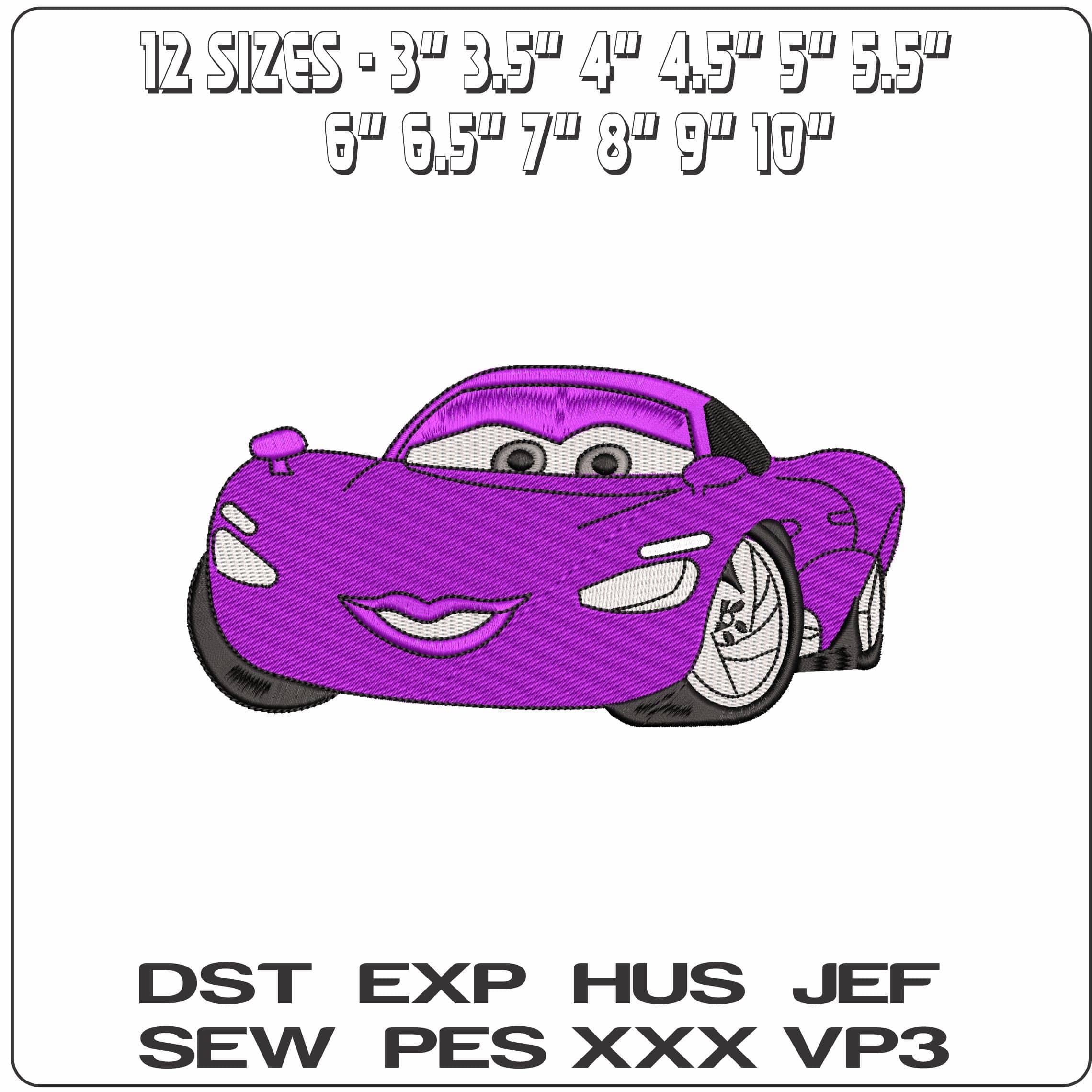 Holley Shiftwell Cars 2 Disney - Elegant embroidery design file - instant download — view 2