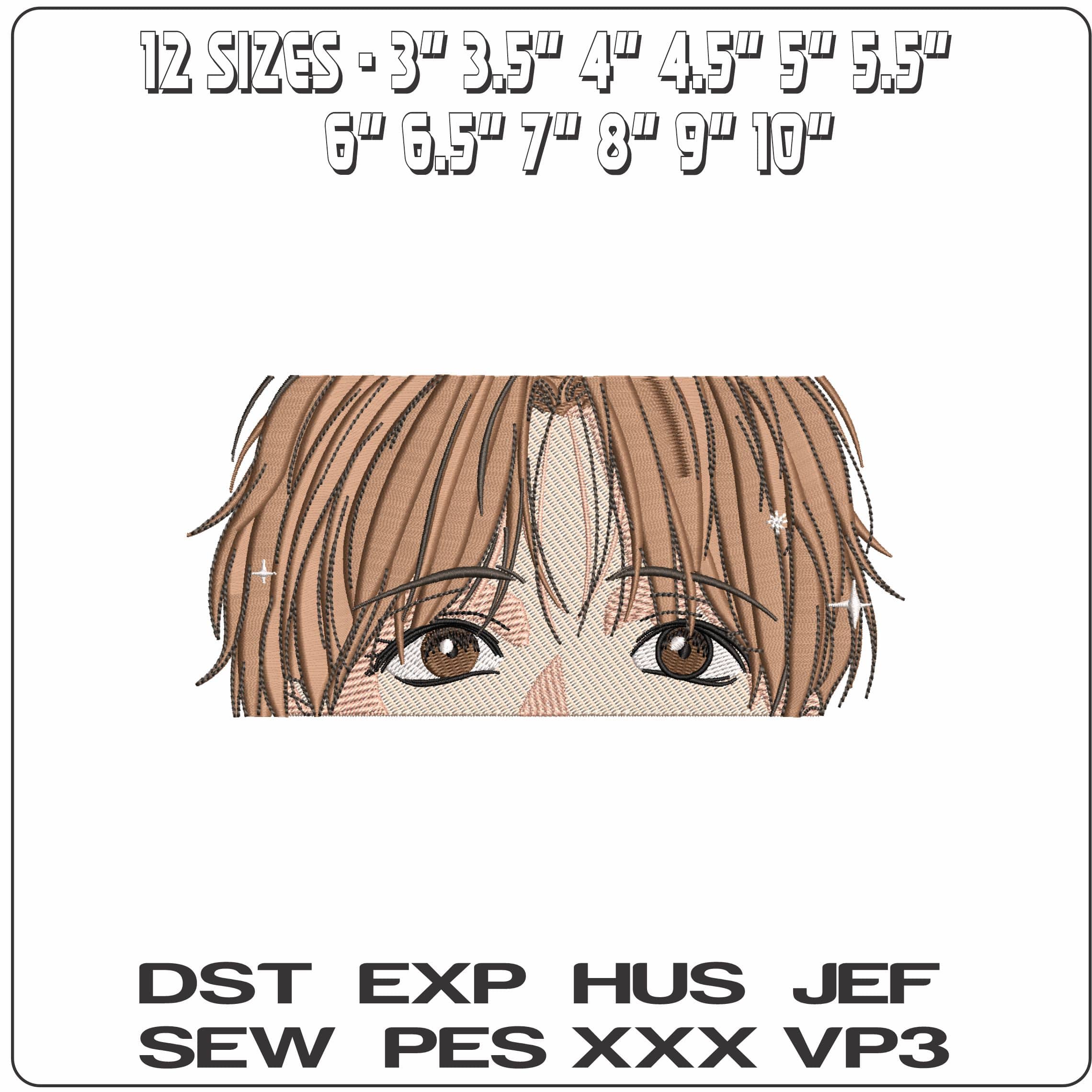 Kim Dan Boys Love Jinx Anime  - Elegant embroidery design file - instant download — view 2