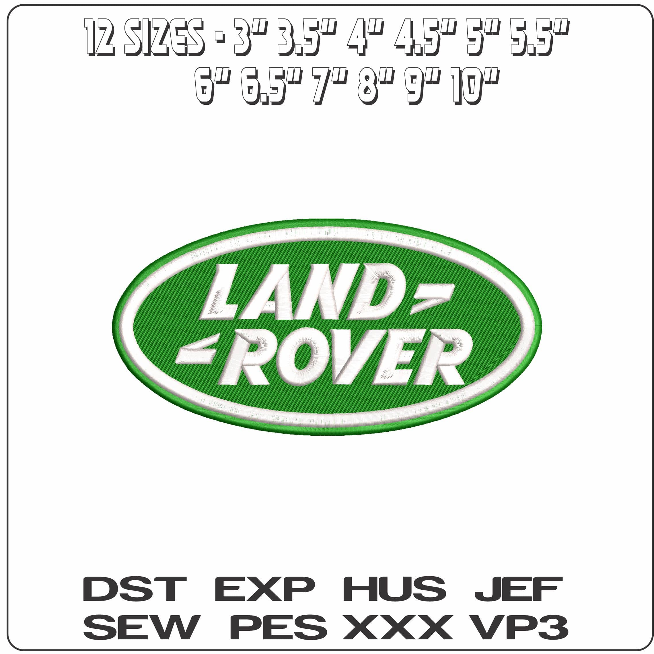 Land Rover Basic  - Elegant embroidery design file - instant download — view 2