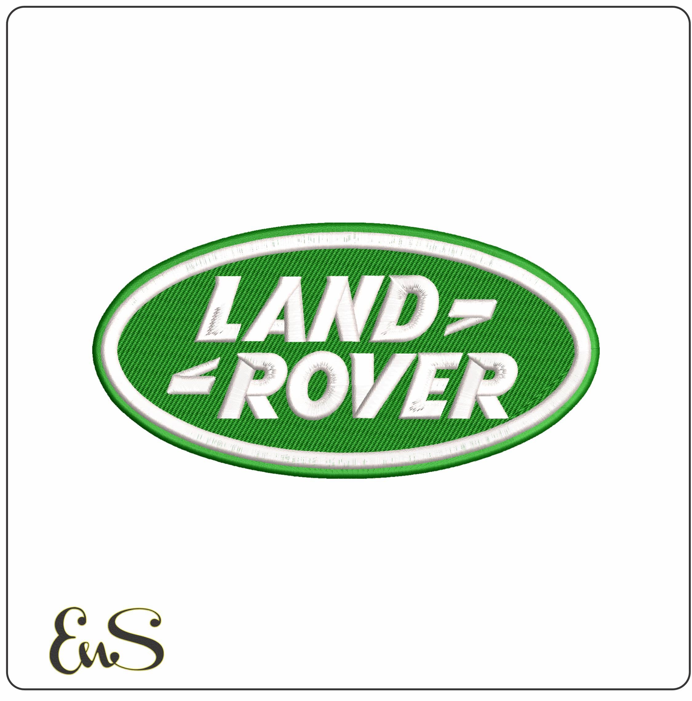 Land Rover Basic  - Elegant embroidery design file - instant download