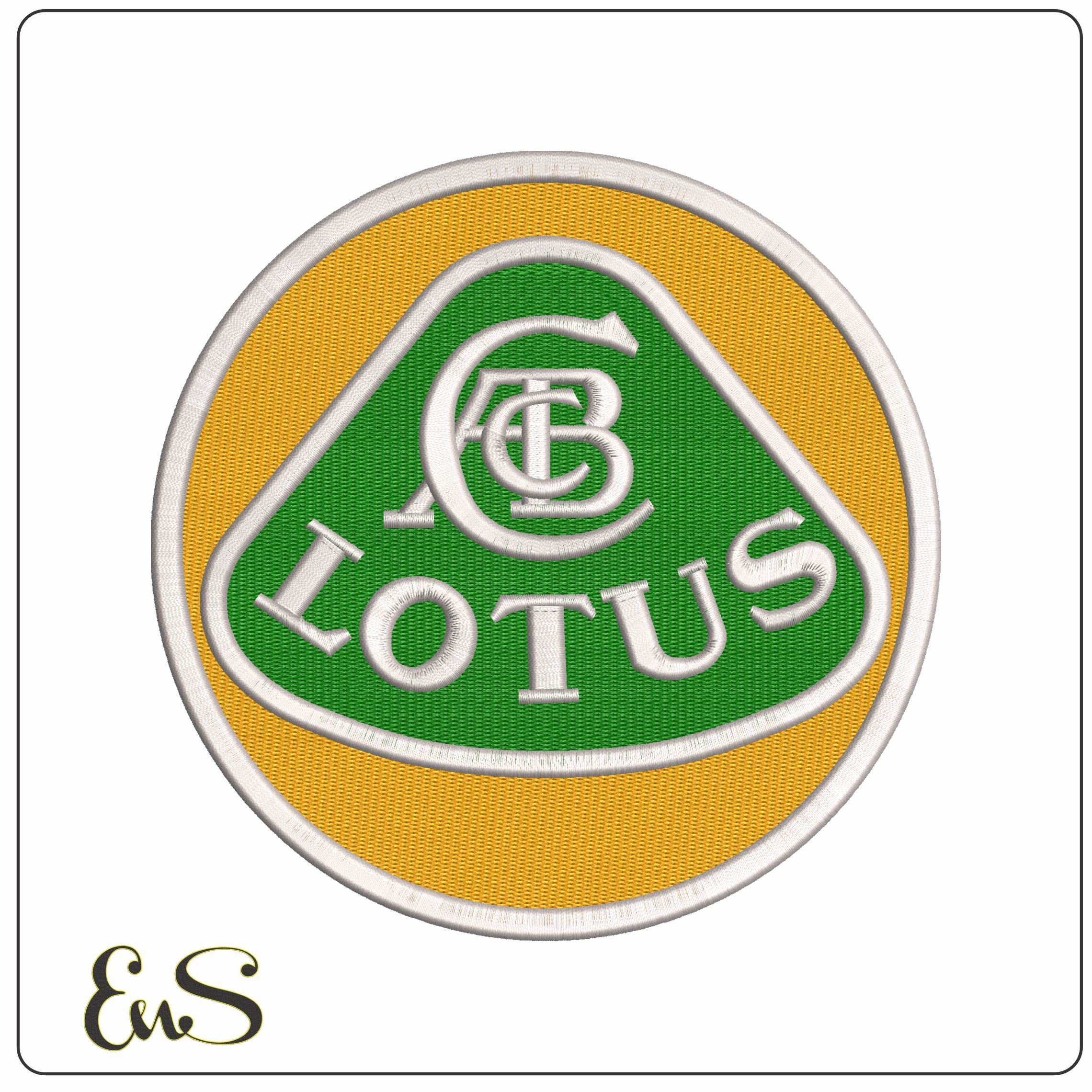 Lotus Cars  - Elegant embroidery design file - instant download