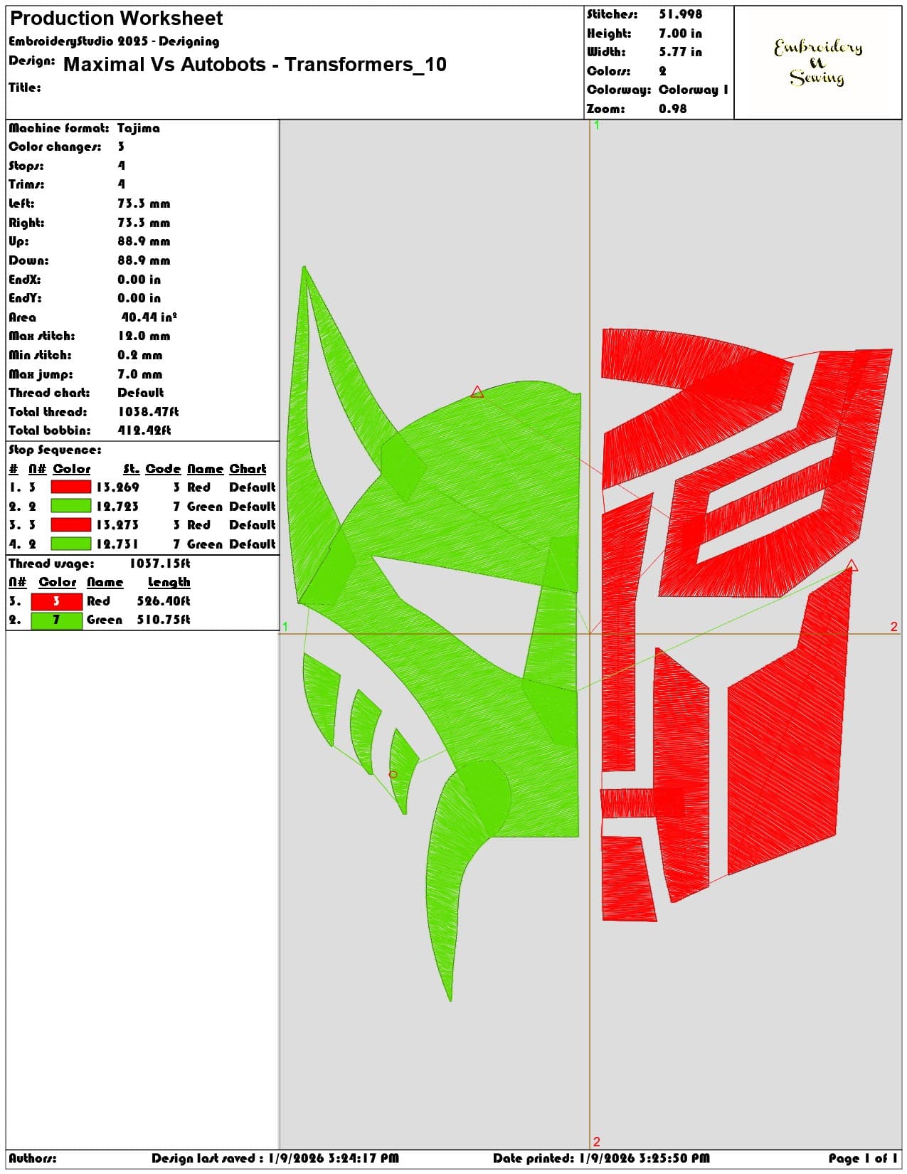 Maximal Vs Autobots Transformers  - Elegant embroidery design file - instant download — view 3