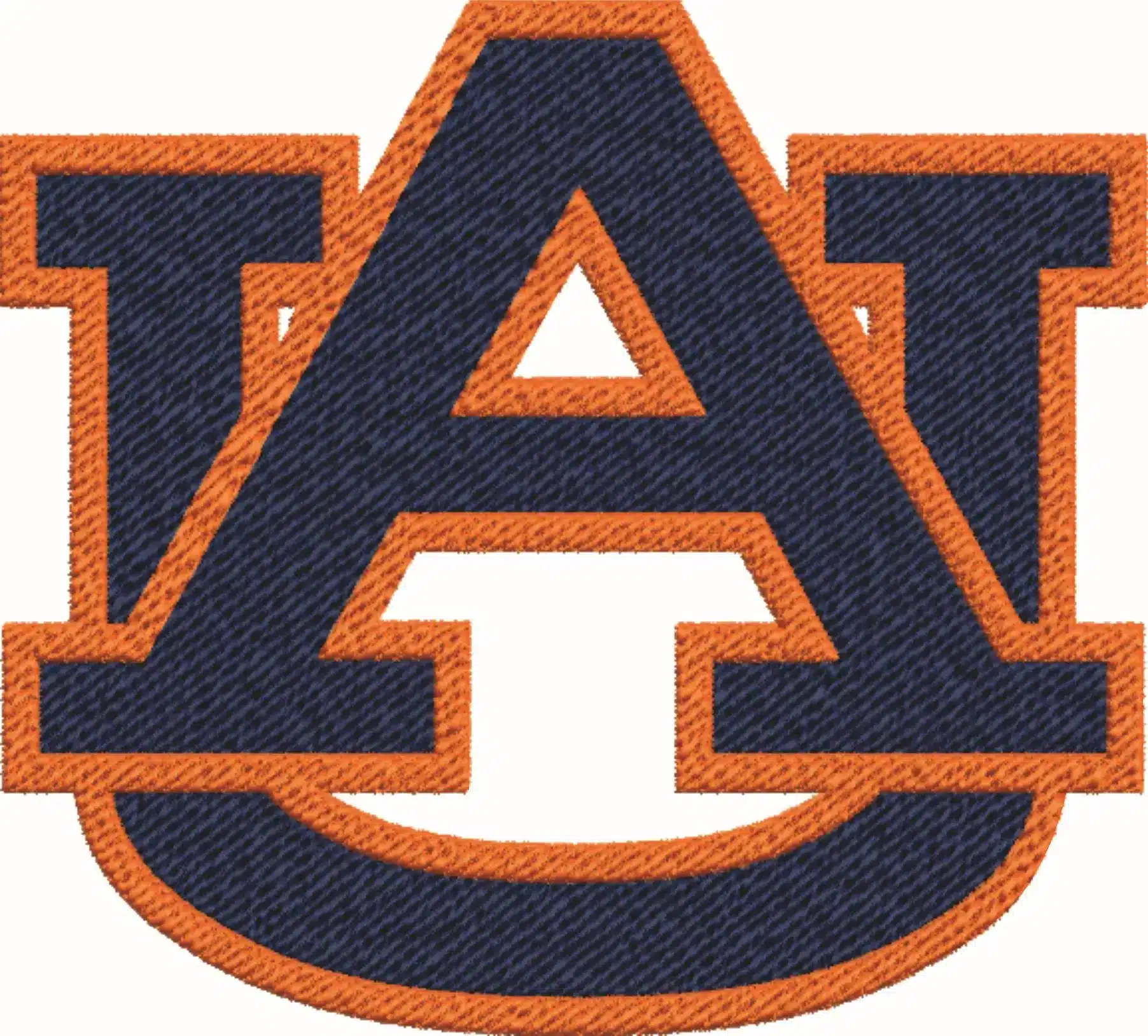 Auburn Tigers embroidery design - University of Auburn embroidery machine — view 4