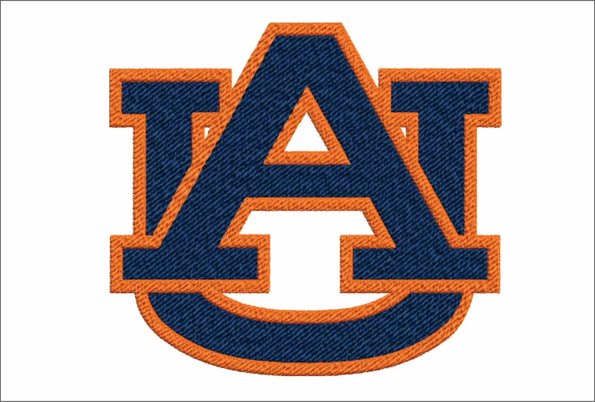 Auburn Tigers embroidery design - University of Auburn embroidery machine