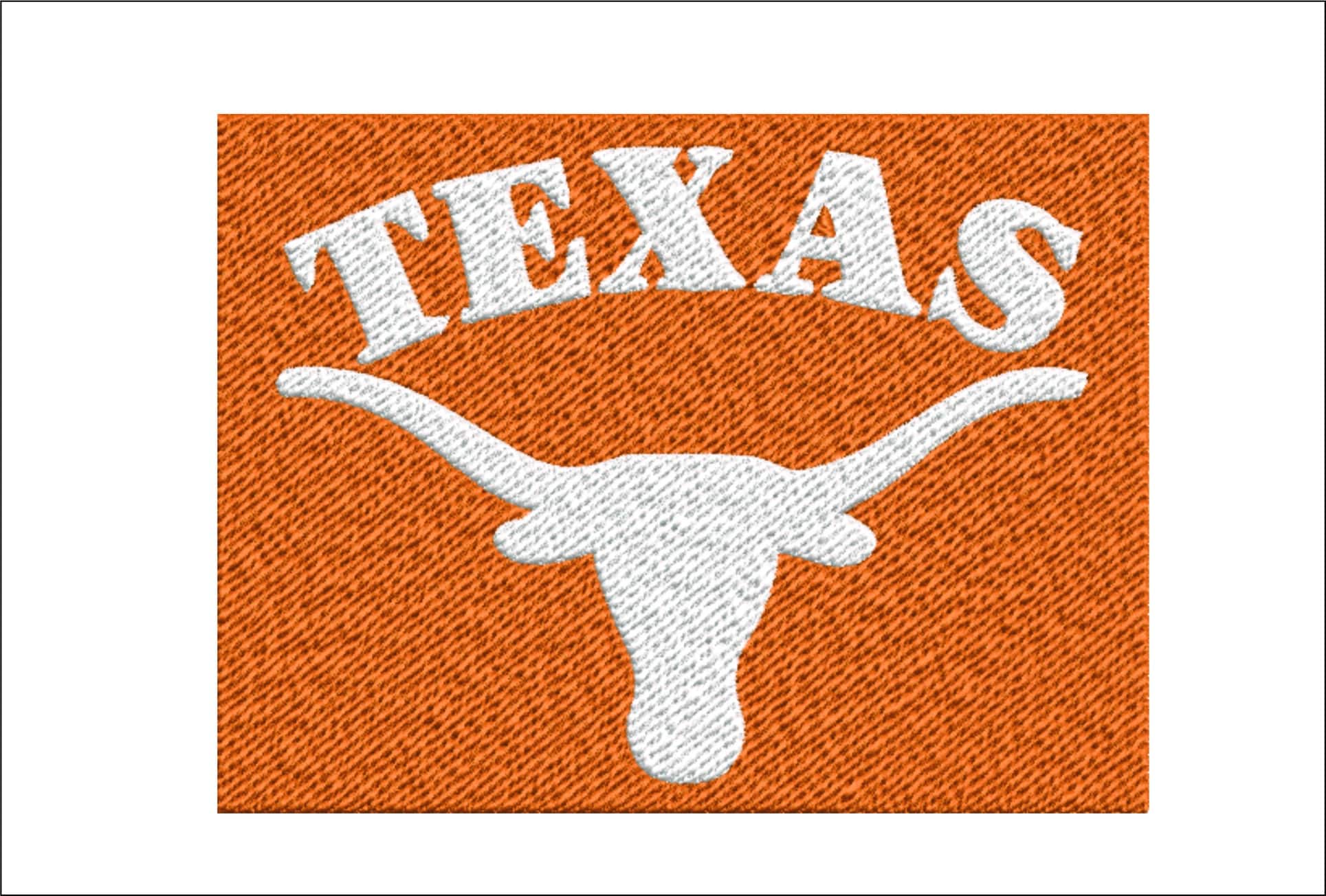 Texas Longhorns Patch embroidery design - Logo embroidery machine pattern embroidery file - instant download in a frame