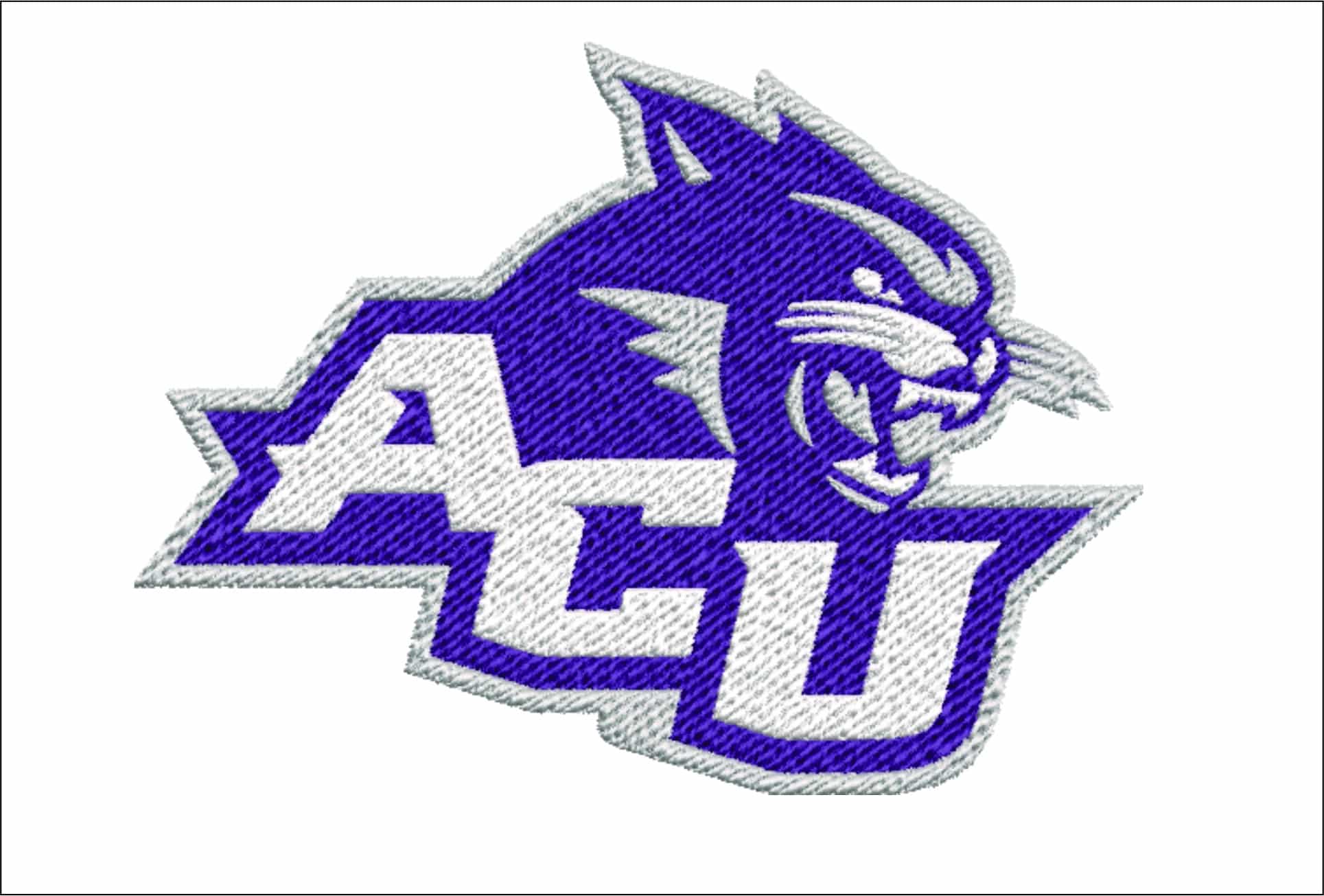 ACU Wild cats embroidery design - Abilene Christian Wildcats embroidery machine pattern embroidery file - instant download in frame