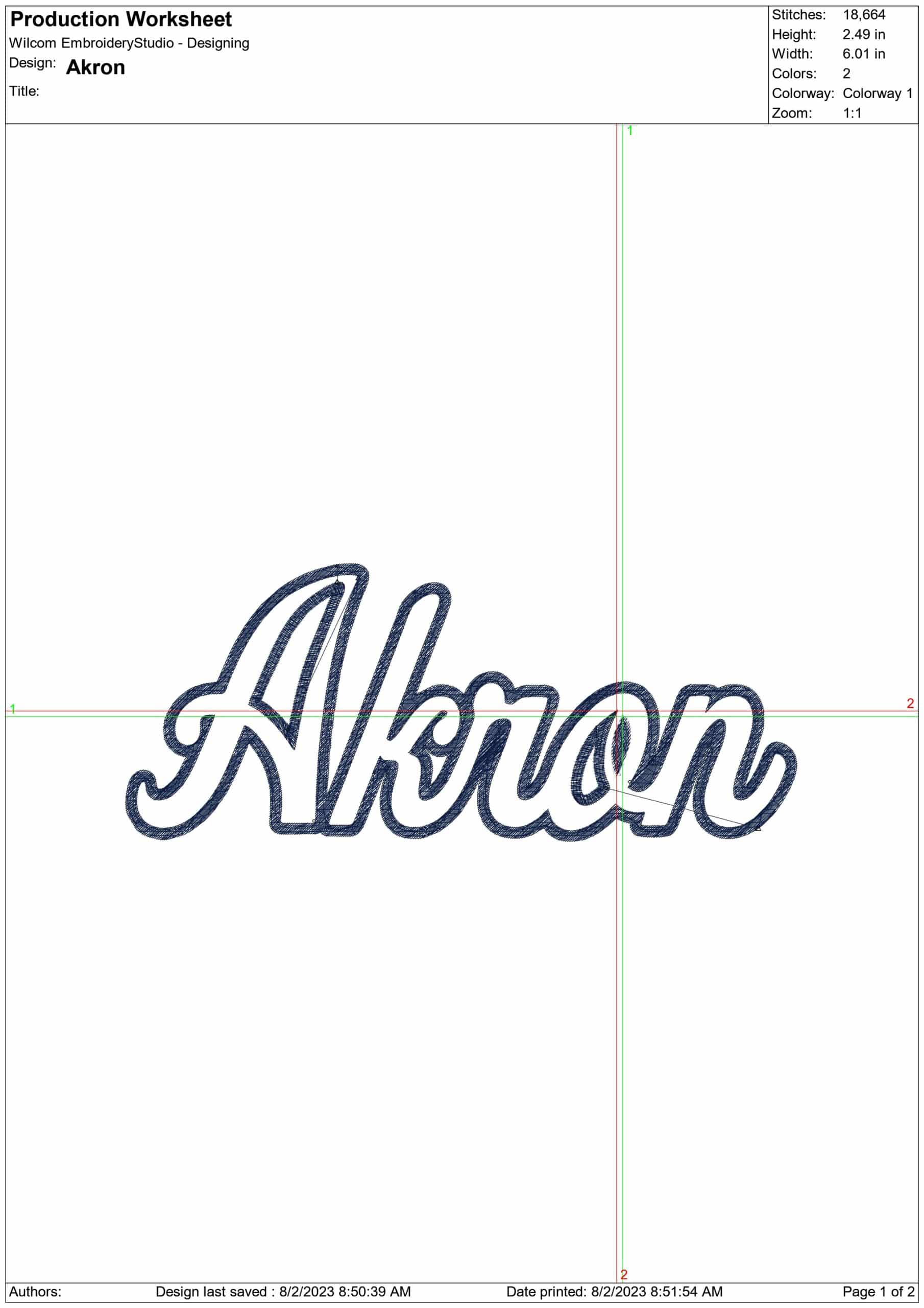 Akron Zips cats embroidery design - Akron Ohio embroidery machine pattern embroidery file - instant download in frame — view 2