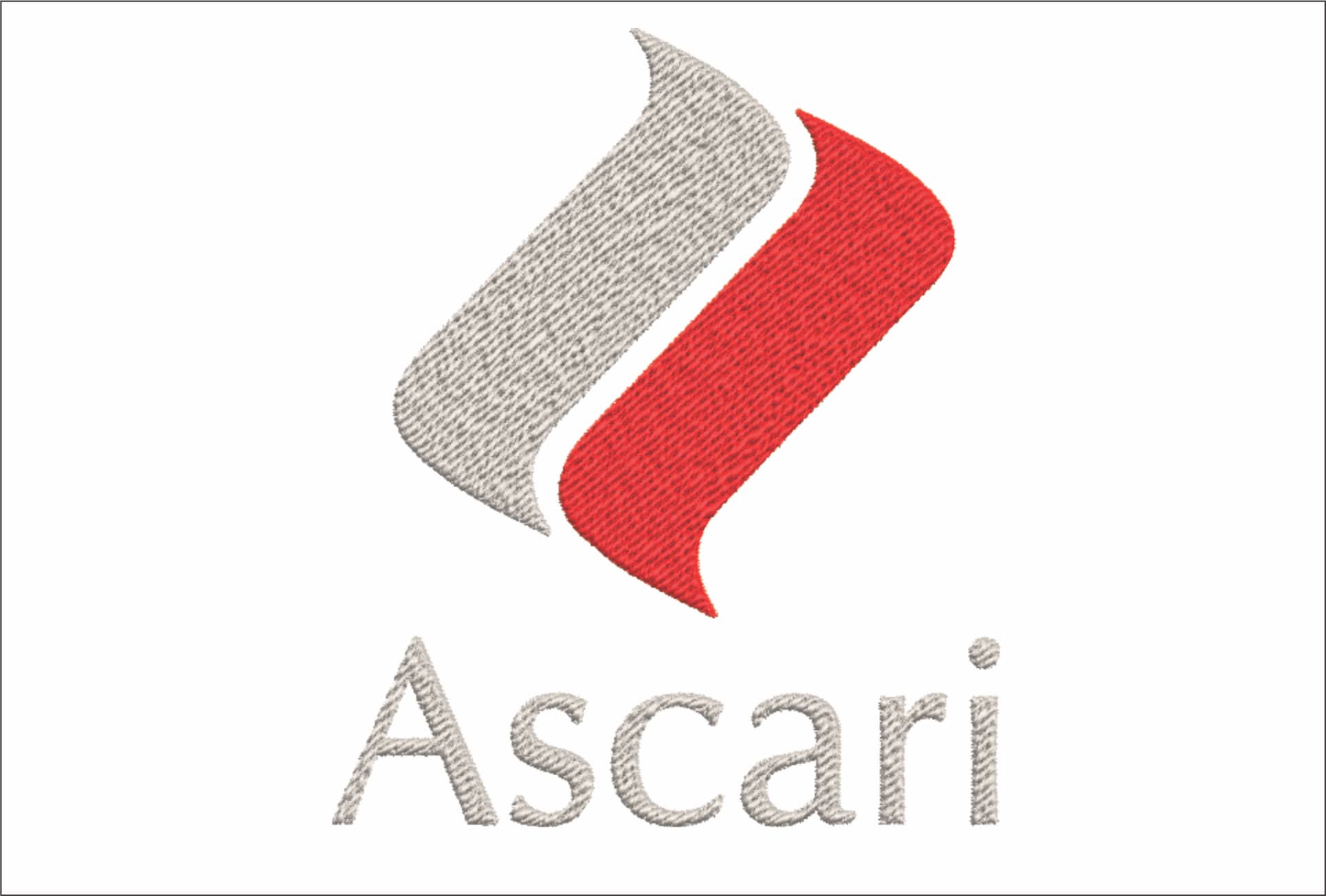 Ascari Car Logo embroidery design - Italy design machine pattern Car Auto Company embroidery file instant download in a frame