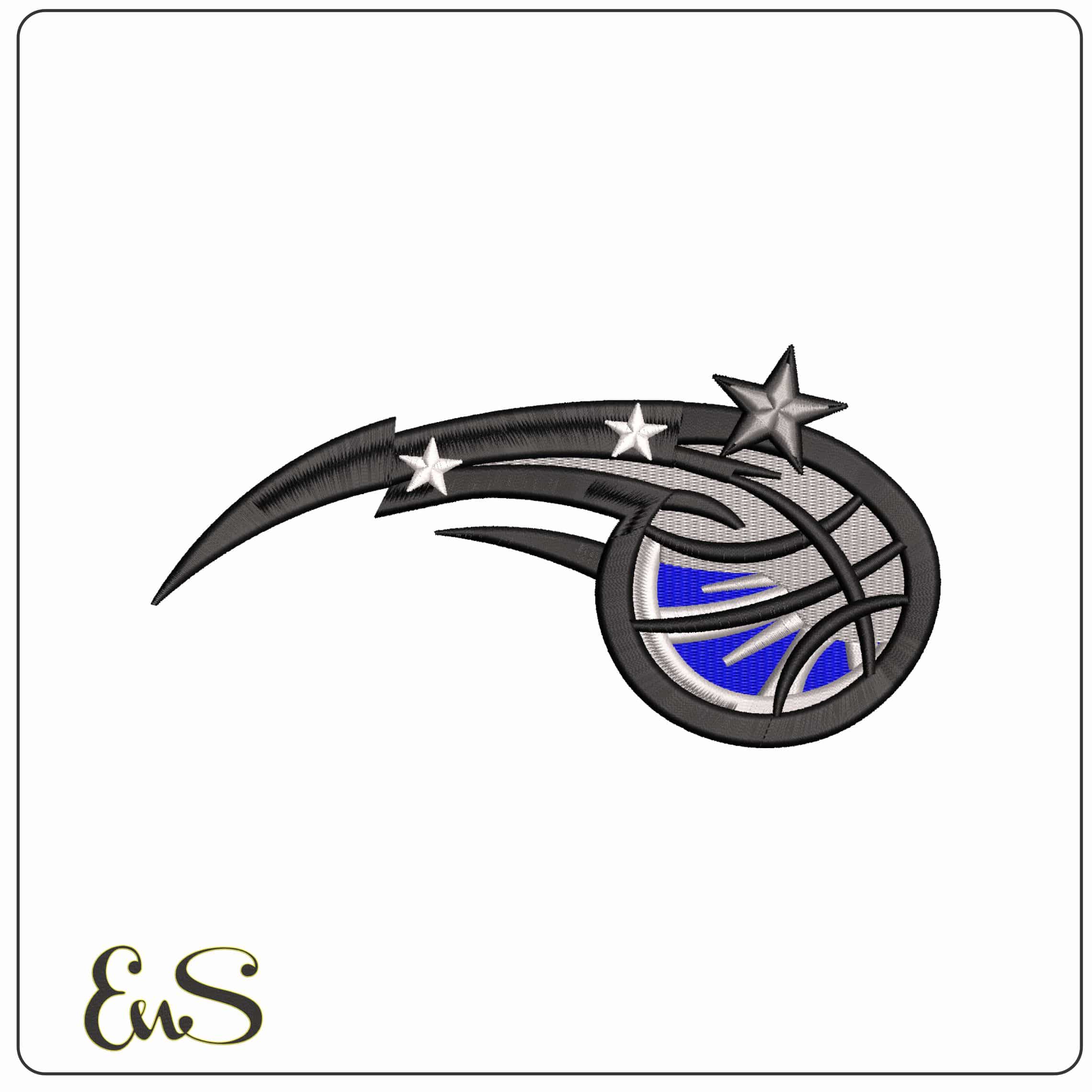 Orlando Magic Logo  - Elegant embroidery design file - instant download