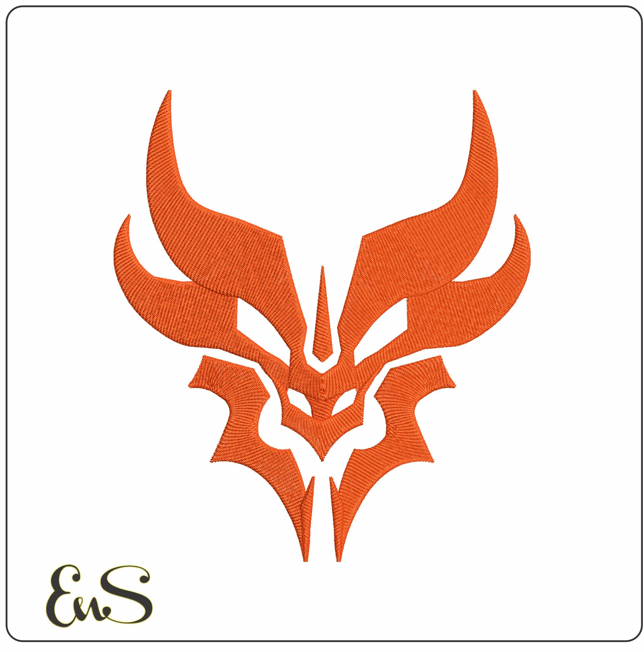 Prime Predacon Tranformers  - Elegant embroidery design file - instant download
