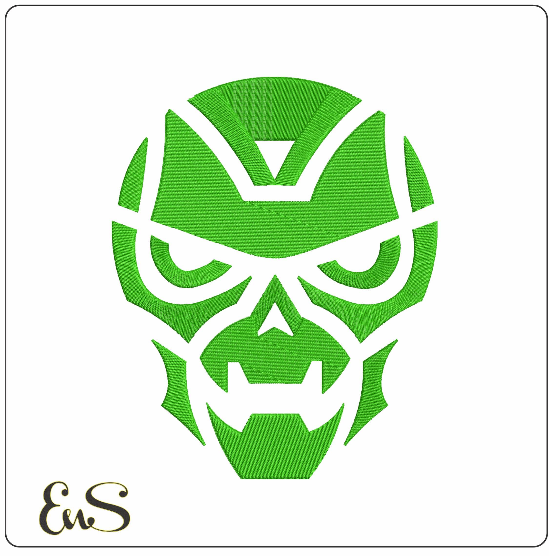 Quintessons Transformers  - Elegant embroidery design file - instant download
