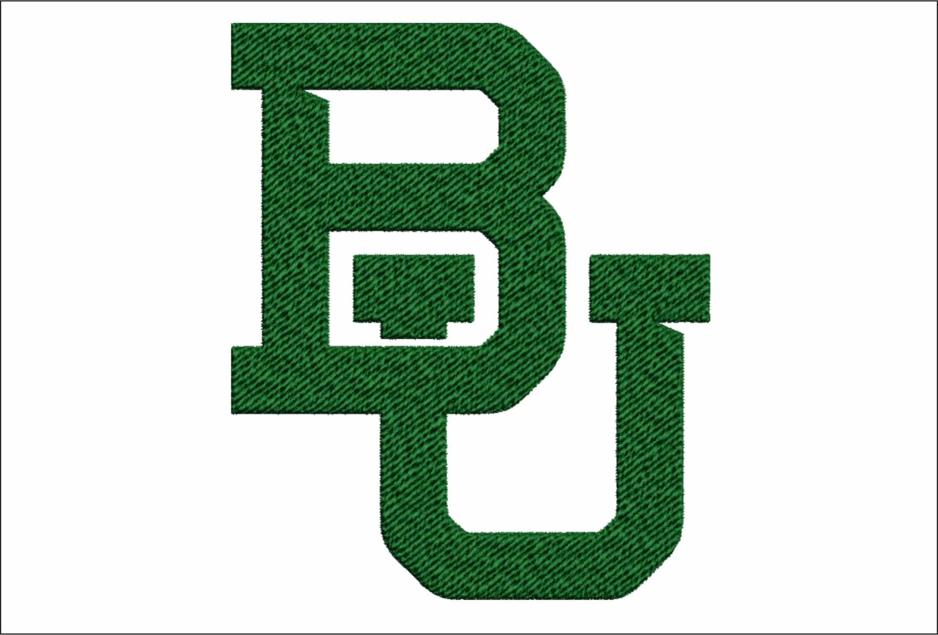 Baylor Bears embroidery design - Baylor University embroidery machine pattern embroidery file - instant download