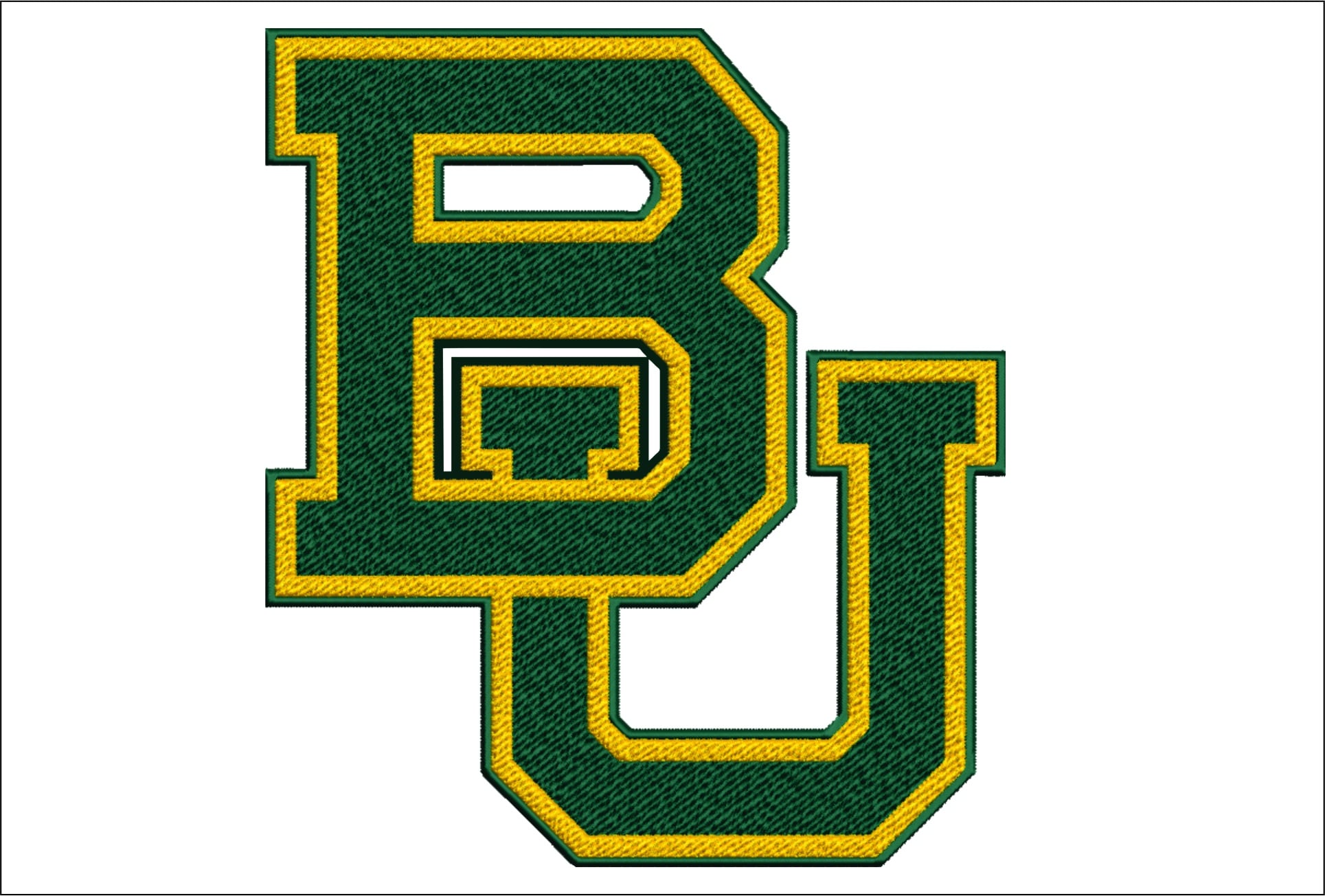 Baylor Bears embroidery design - Baylor University embroidery machine pattern embroidery file - instant download