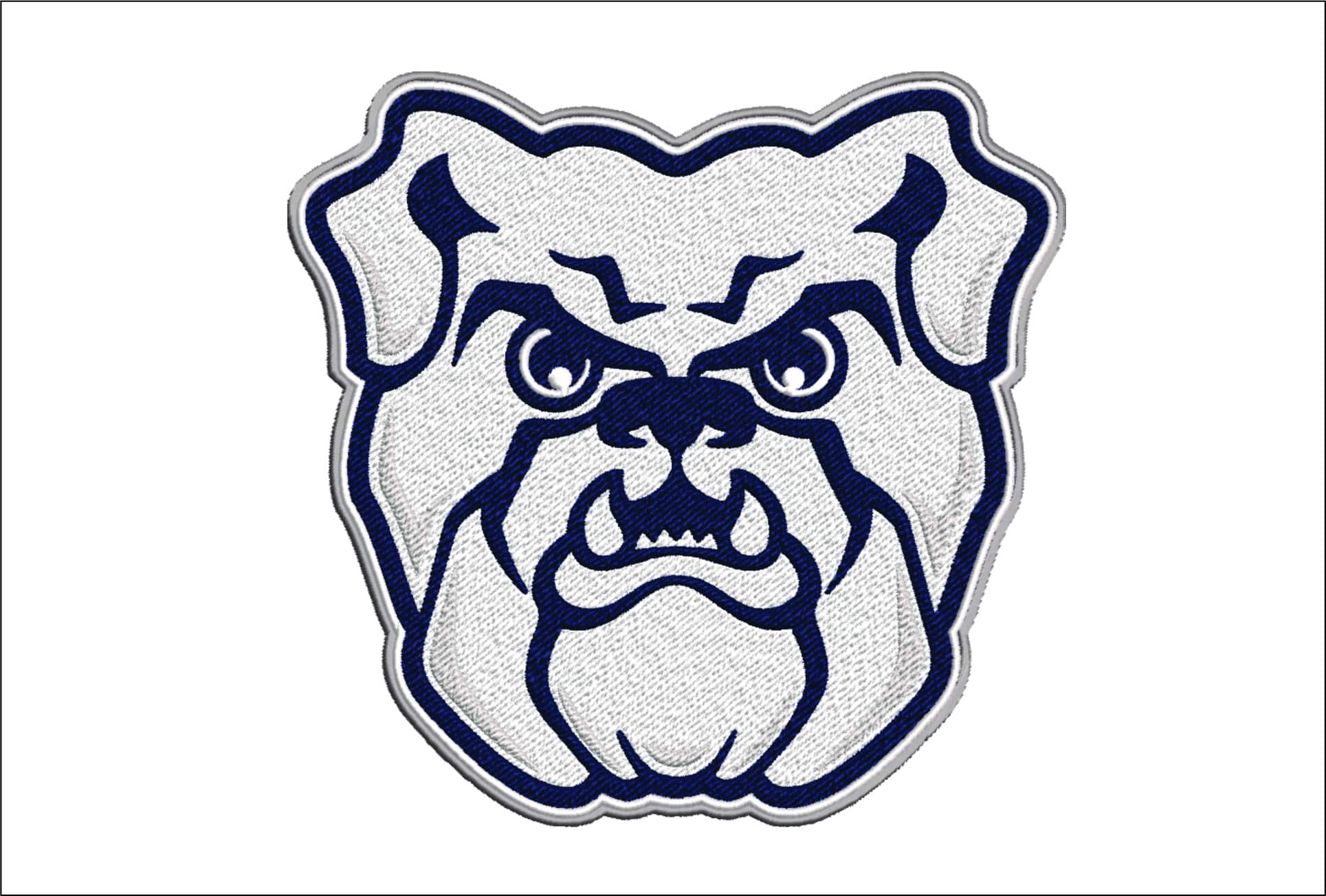 The Butler Bulldogs embroidery design - Butler University Indianapolis, Indiana embroidery machine pattern embroidery file instant download