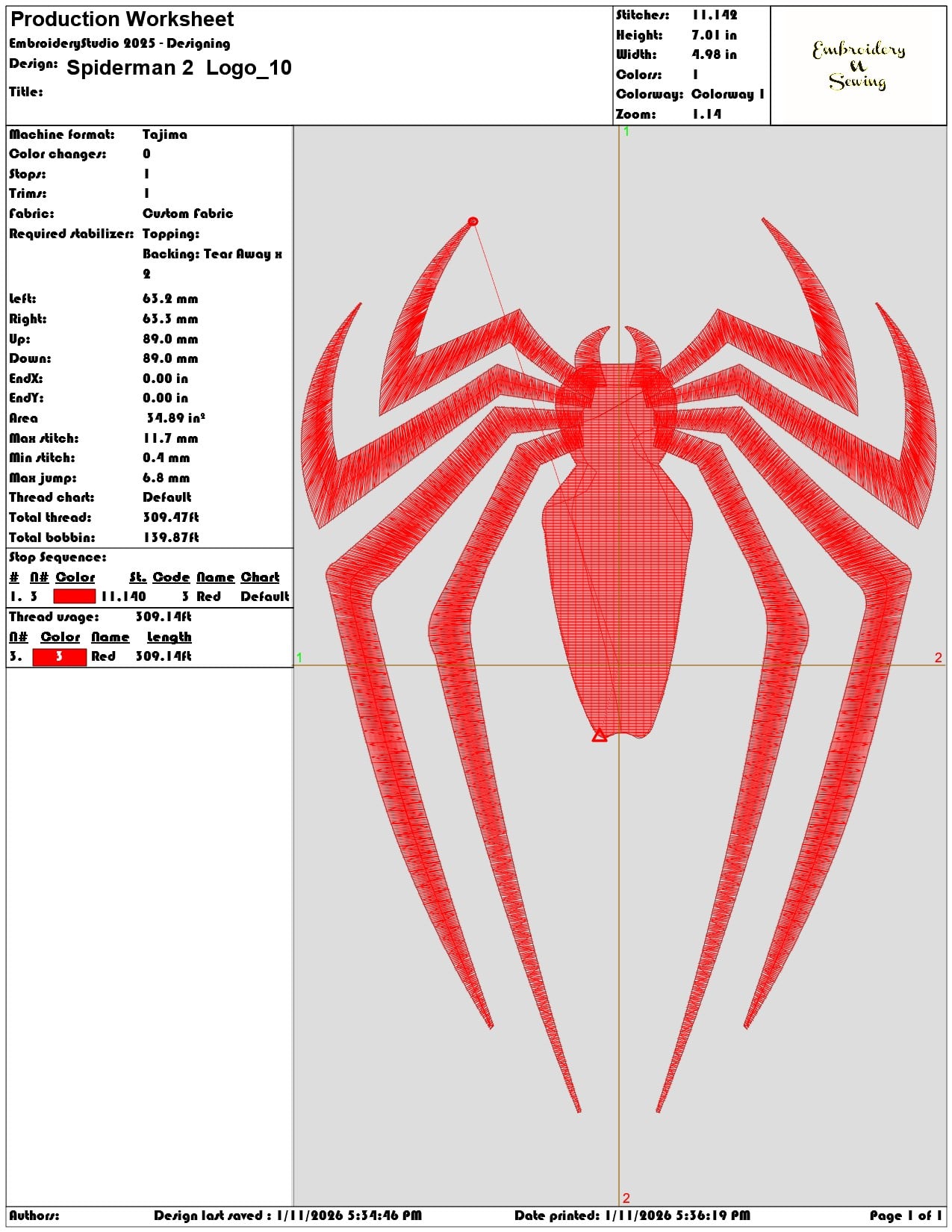 Spiderman 2 Logo  - Elegant embroidery design file - instant download — view 3
