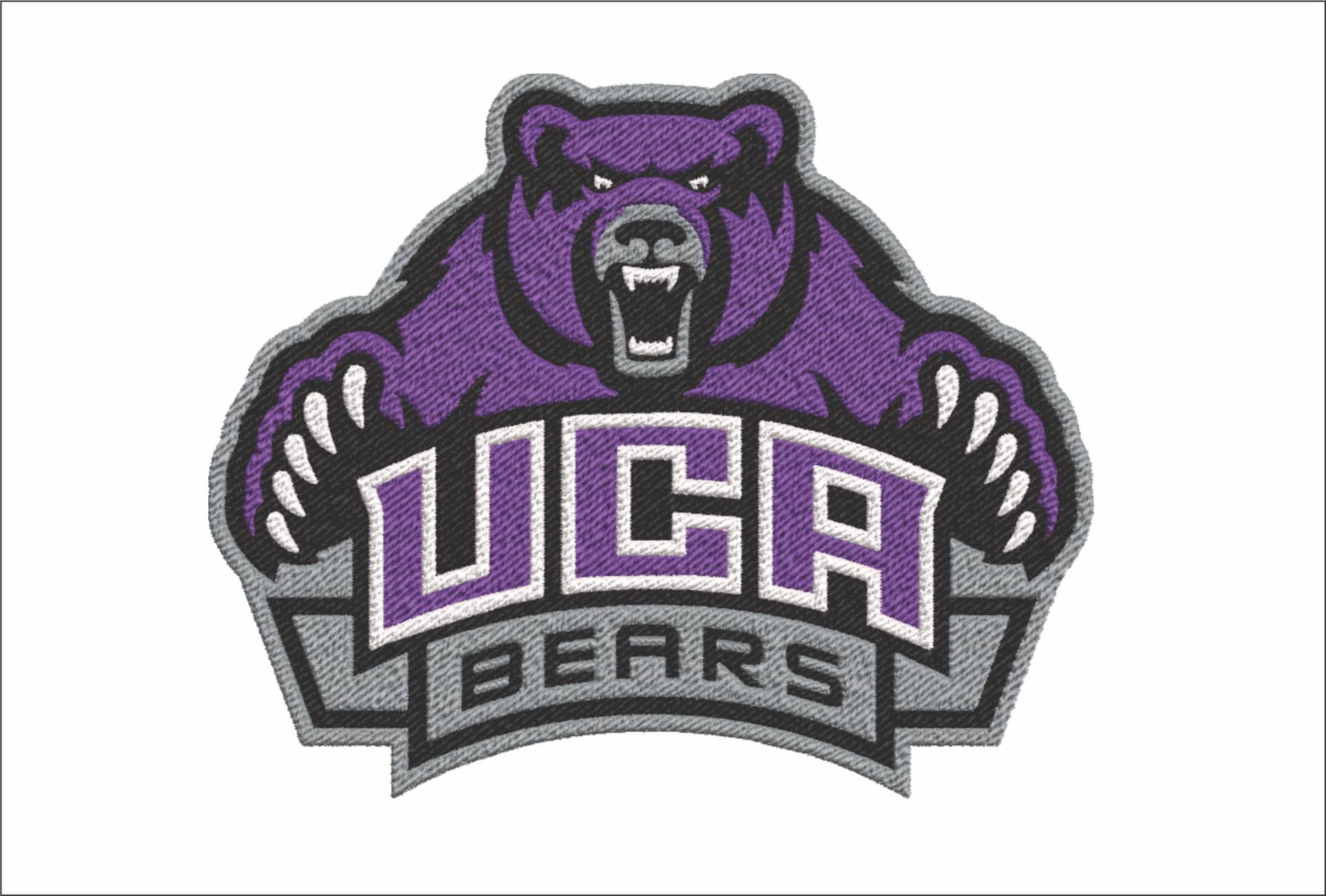 Central Arkansas Sugar Bears embroidery design University of Central Arkansas embroidery machine pattern embroidery file instant download