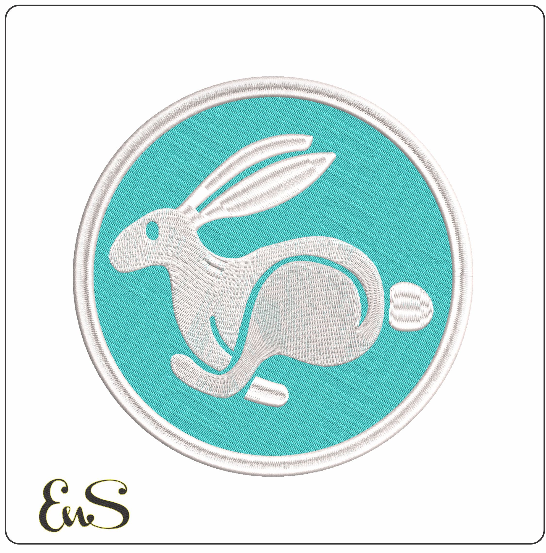 VW Rabit - Elegant embroidery design file - instant download