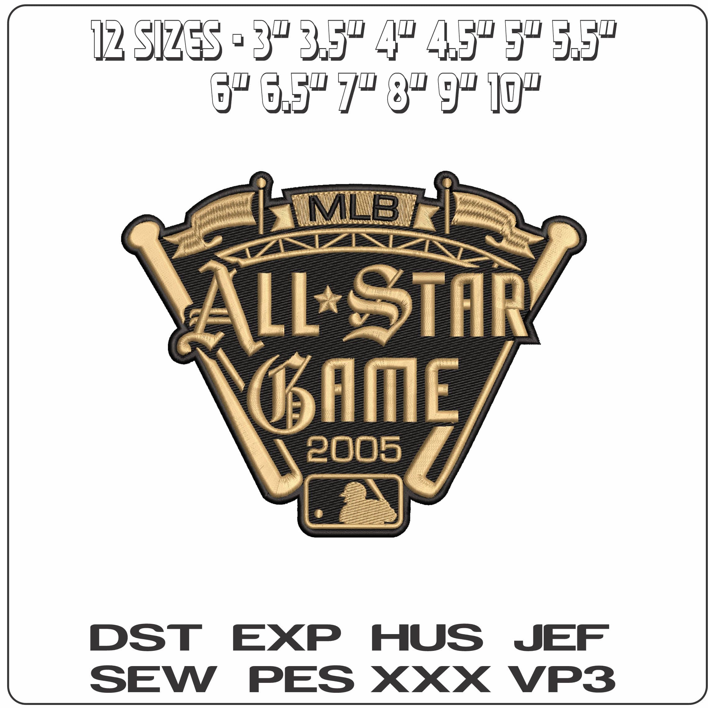 ALL STAR GAME 2005 CERVECEROS   - Elegant embroidery design file - instant download — view 2