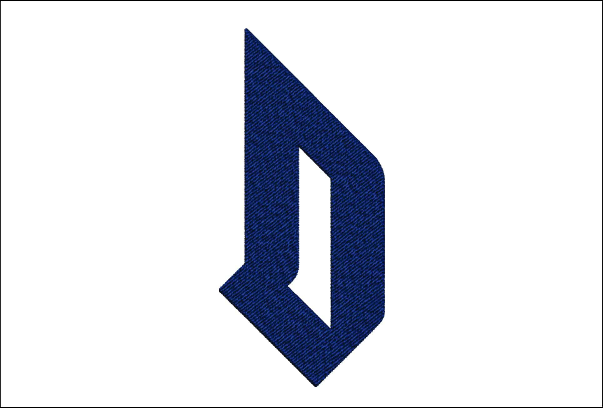 Duquesne Dukes embroidery design - Duquesne University, Pittsburgh Logo embroidery machine pattern embroidery file - instant download