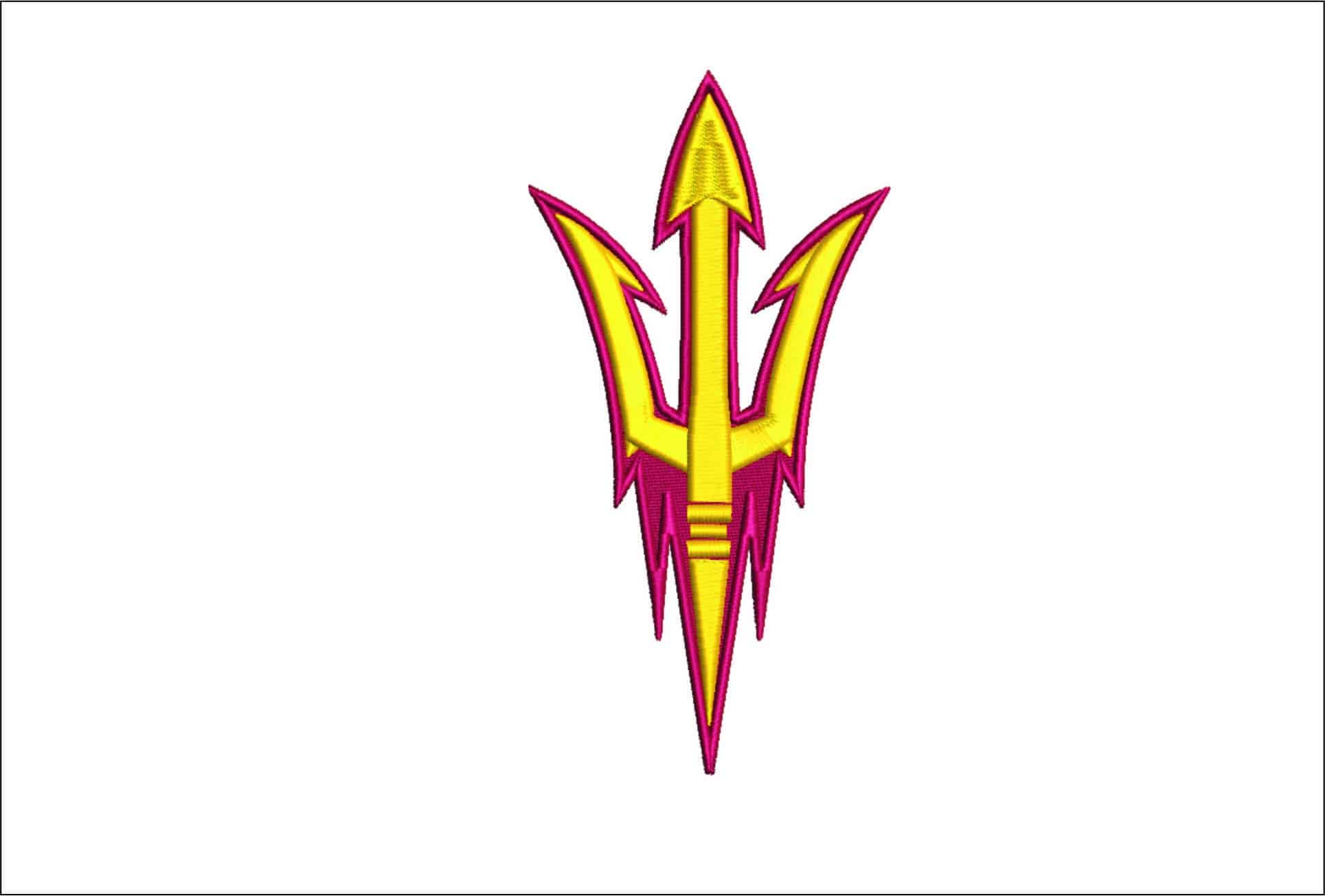Arizona Sun Devils   - Elegant embroidery design file - instant download