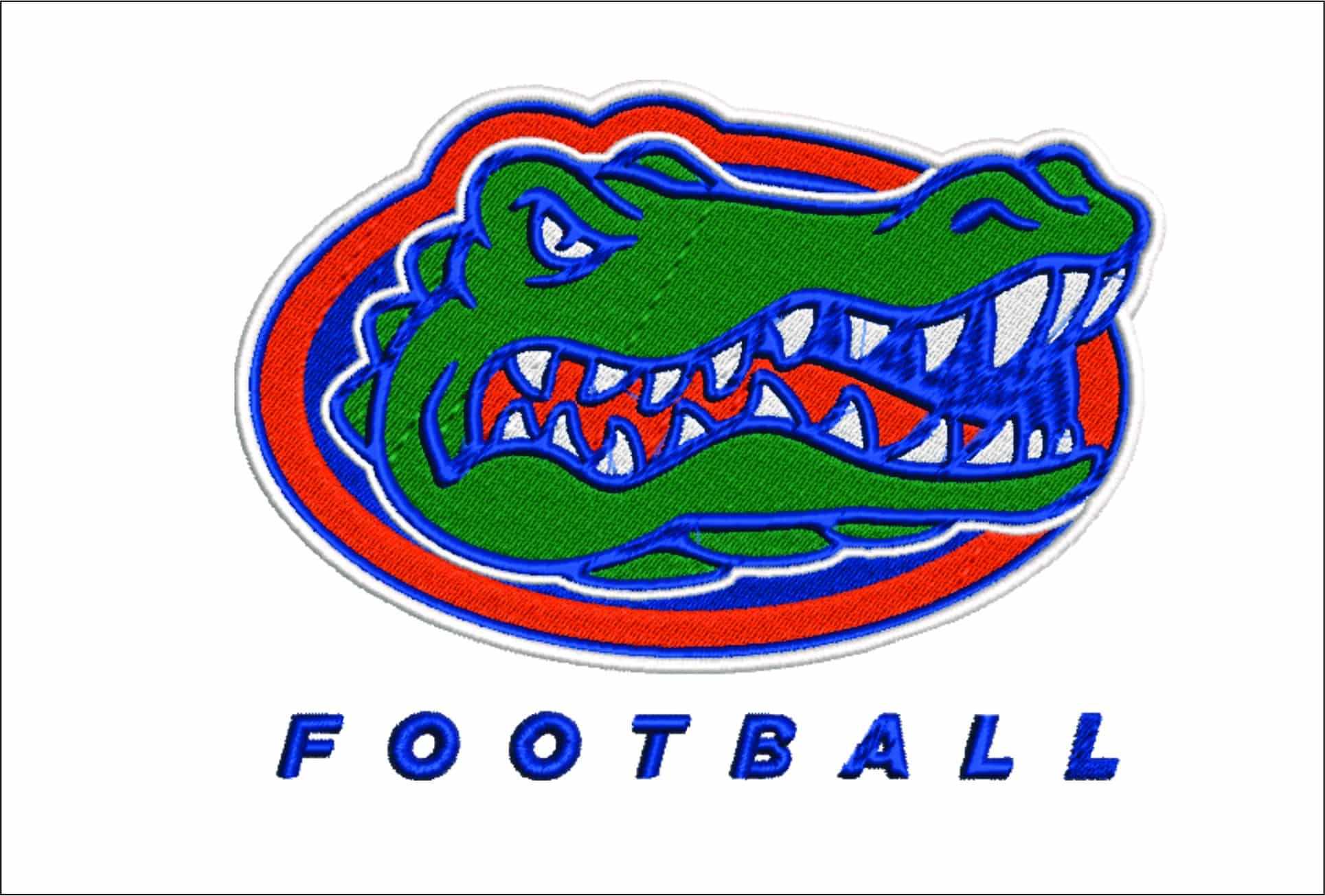 Florida Gators embroidery design - University of Florida Logo embroidery machine pattern embroidery file - instant download in a frame
