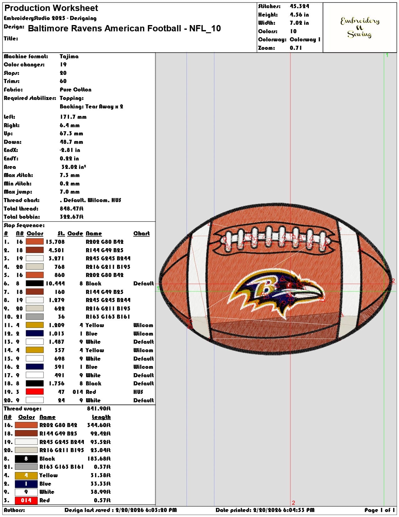 Baltimore Ravens American Football NFL   - Elegant embroidery design file - instant download — view 3