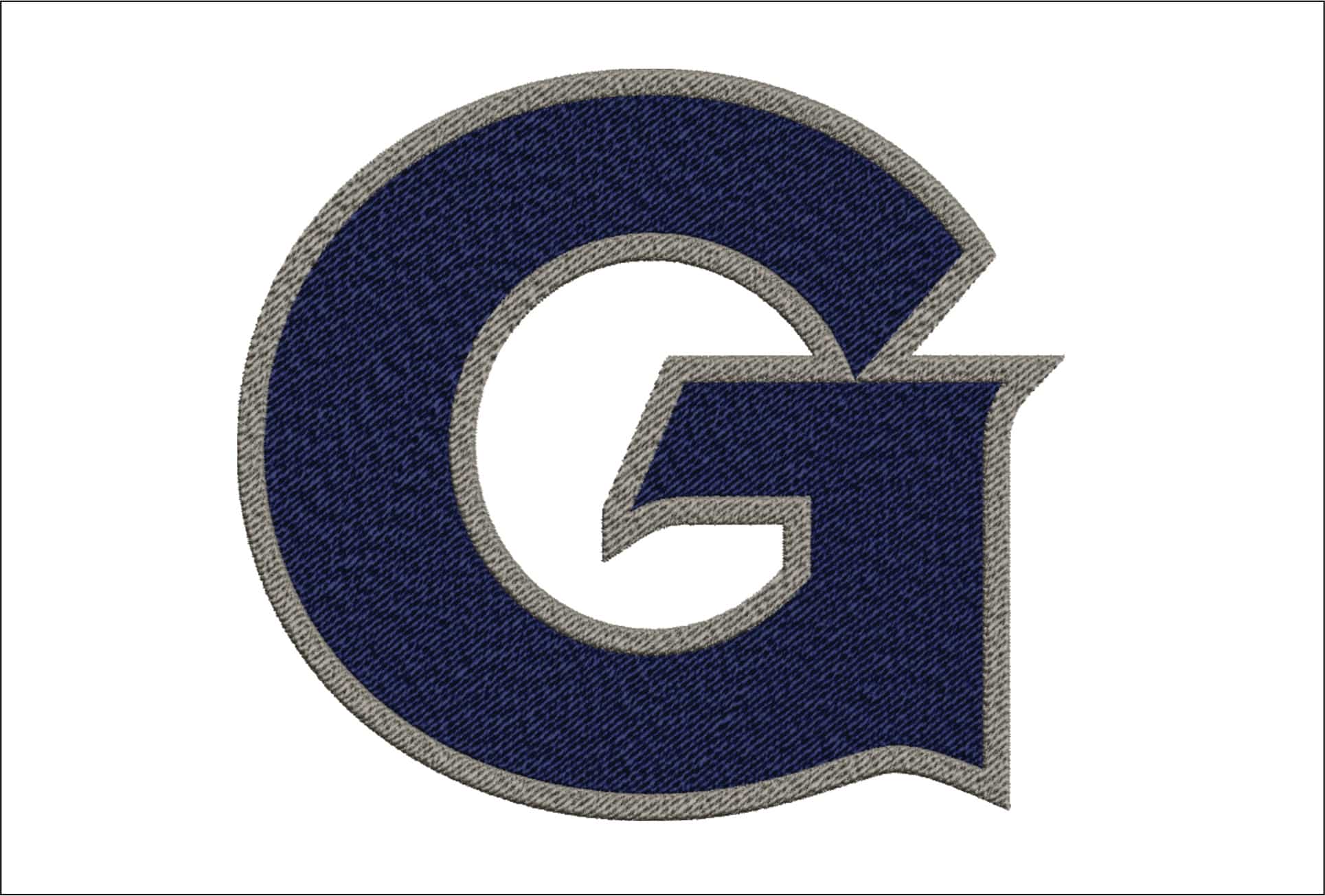 Georgetown Hoyas embroidery design, Georgetown University, Washington DC embroidery machine pattern embroidery file instant download