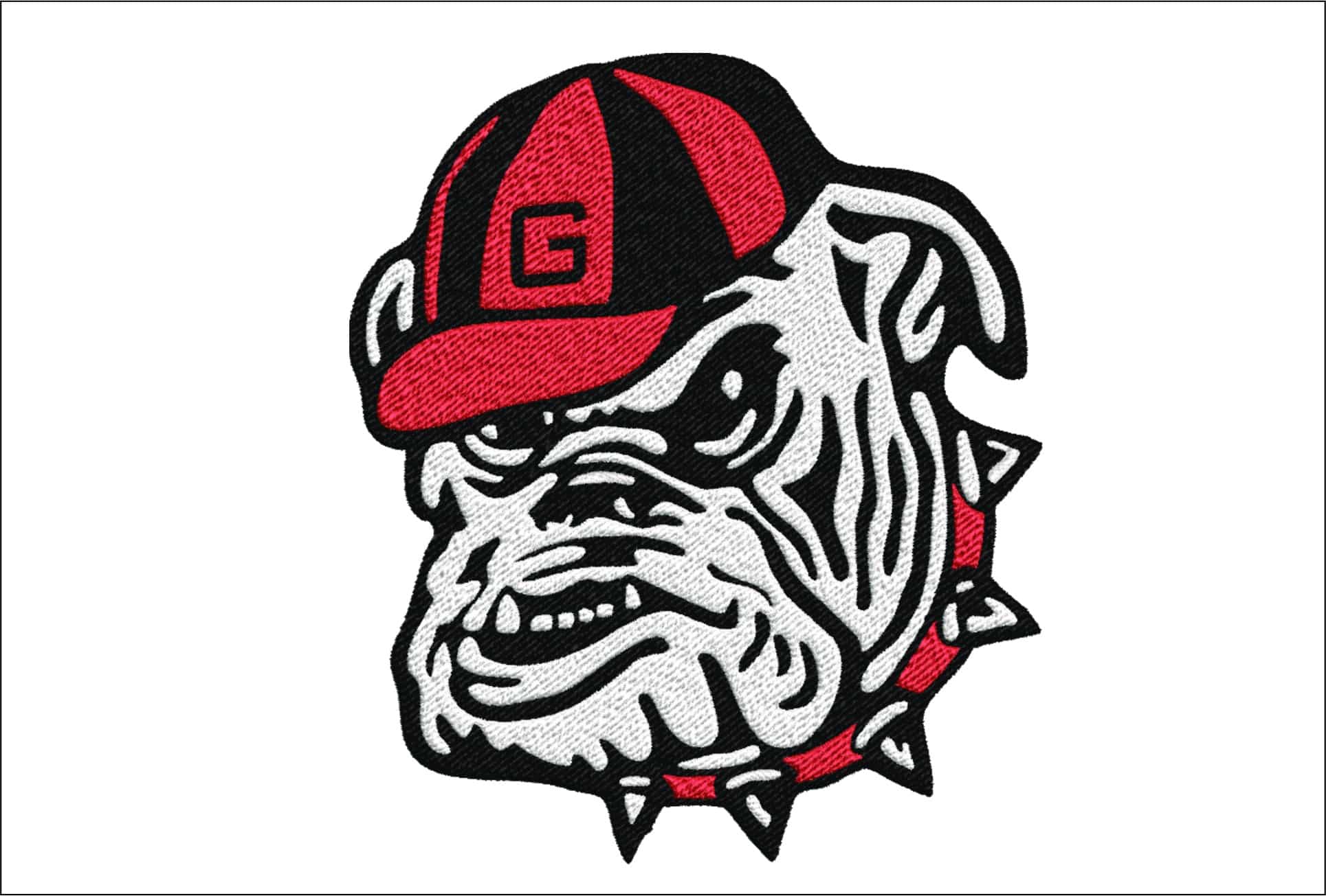 Georgia Bulldogs Athletics embroidery design - University of Georgia embroidery machine pattern embroidery file - instant download