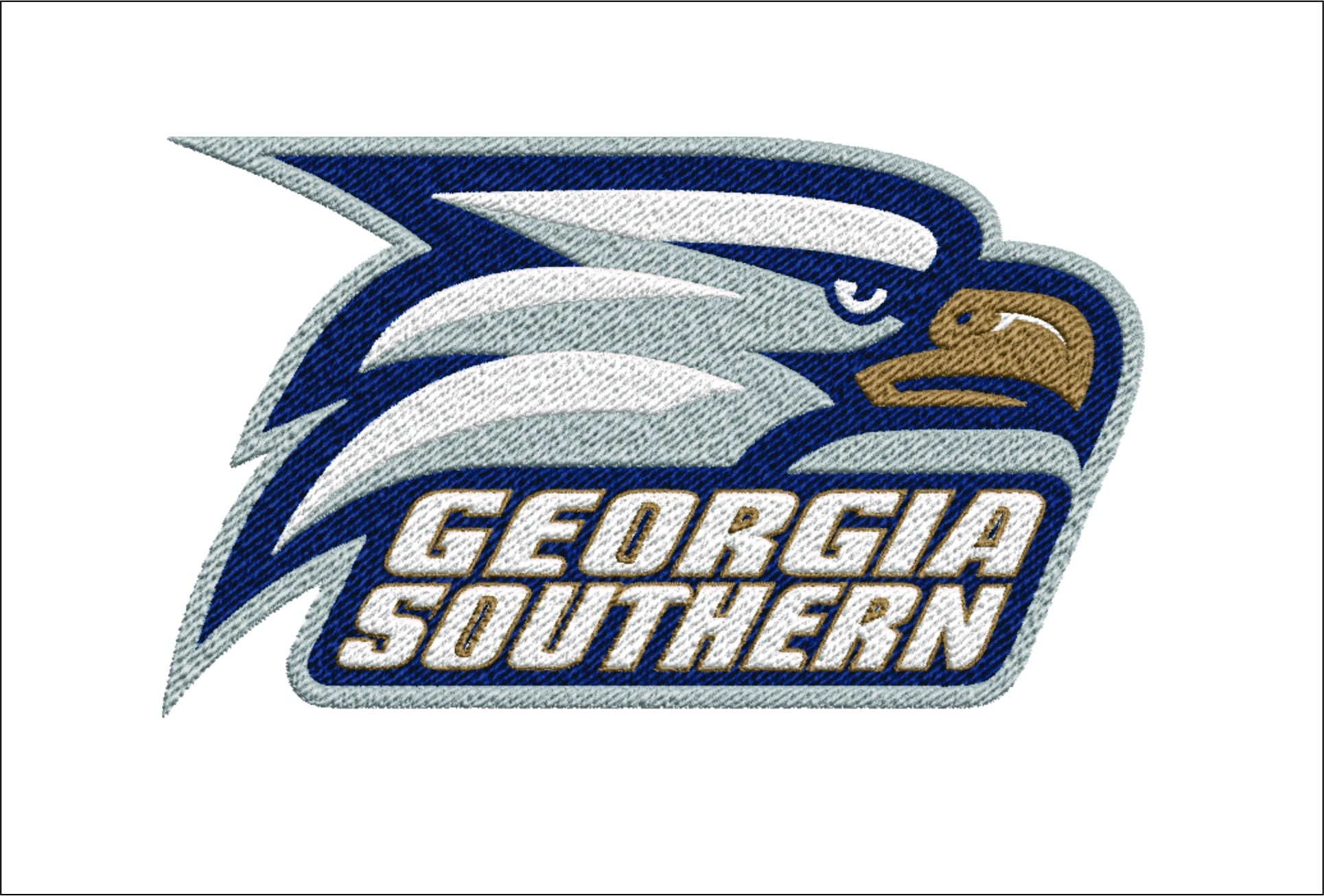 Georgia Southern Eagles embroidery design - Georgia Southern University embroidery machine pattern embroidery file - instant download